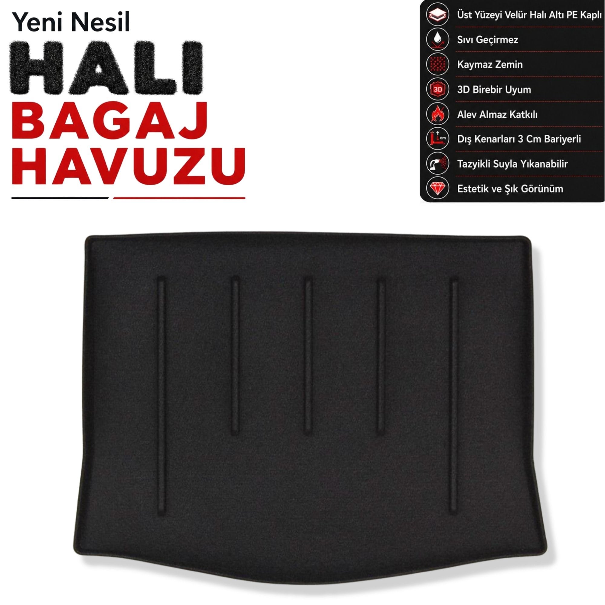 Alfa Romeo Giulietta Halı Bagaj Havuzu (2011-2020 Arası)