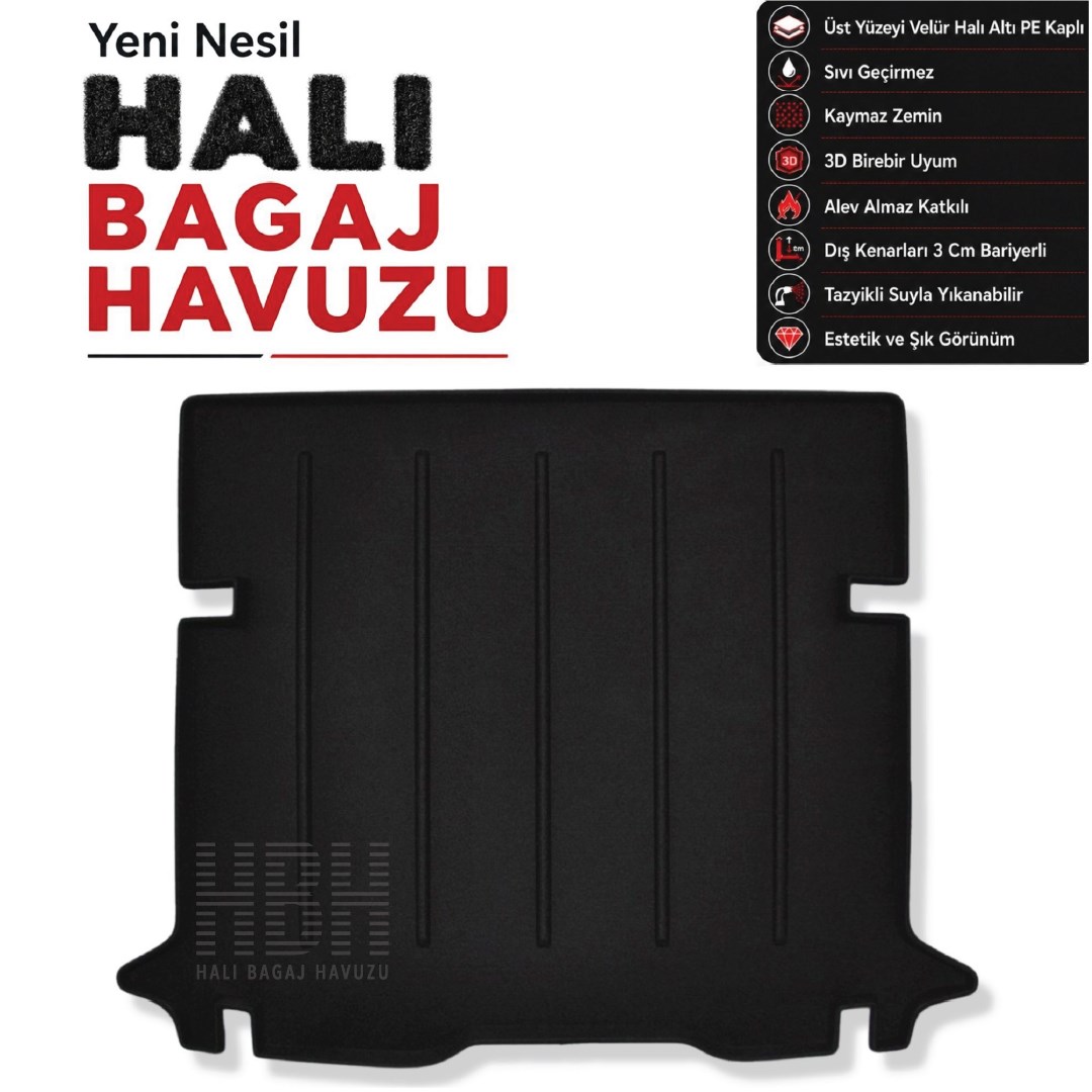 Renault Express Halı Bagaj Havuzu (2021 Sonrası)