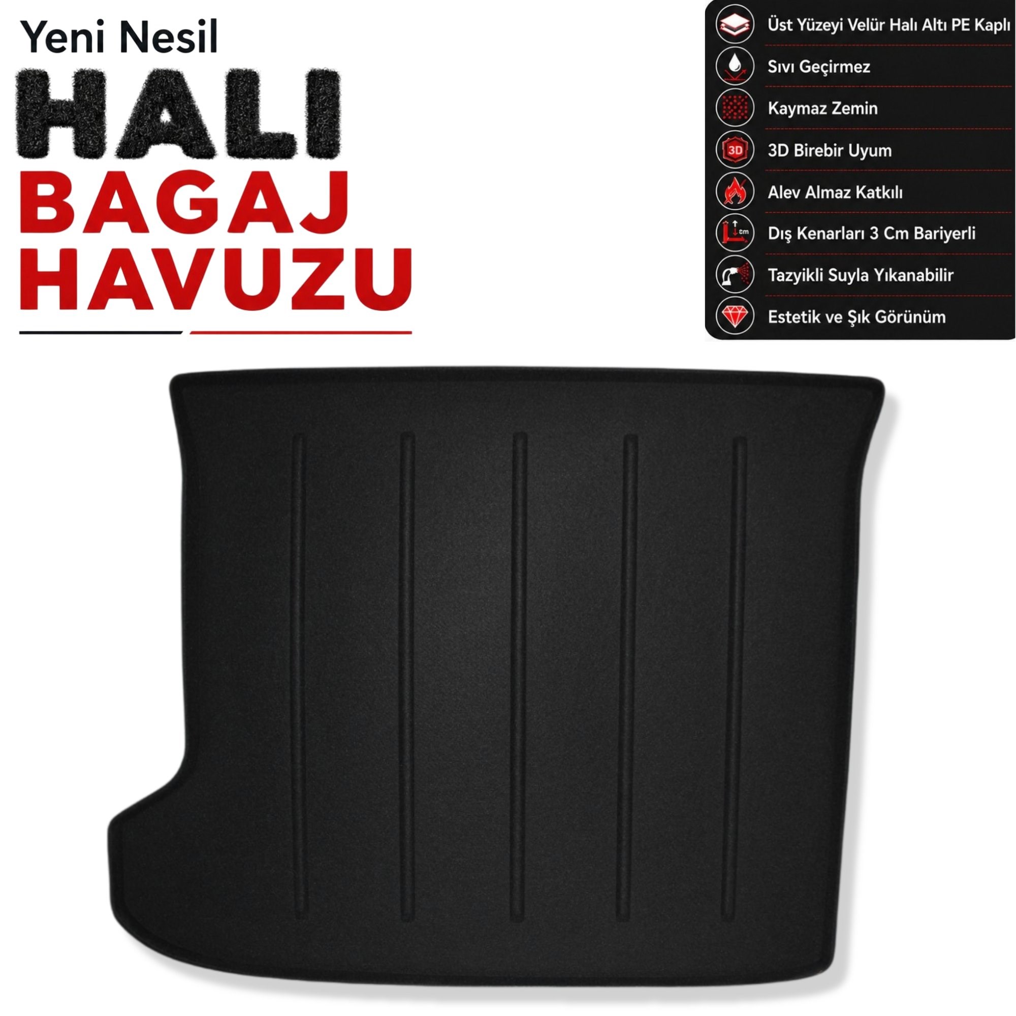 Kia Ev6 Halı Bagaj Havuzu (2023 ve Sonrası)