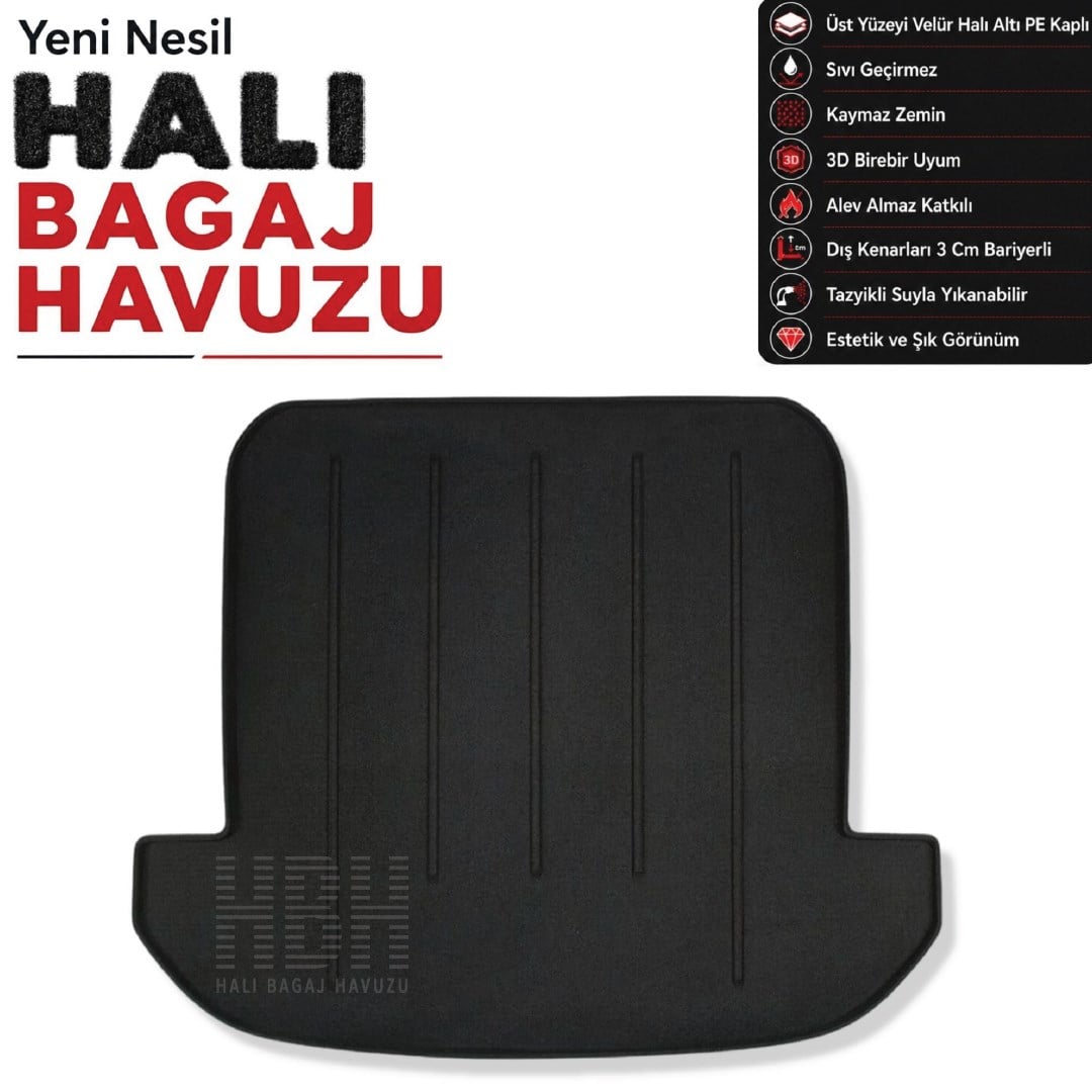 Kia Sorento Halı Bagaj Havuzu (2015-2024 Arası)
