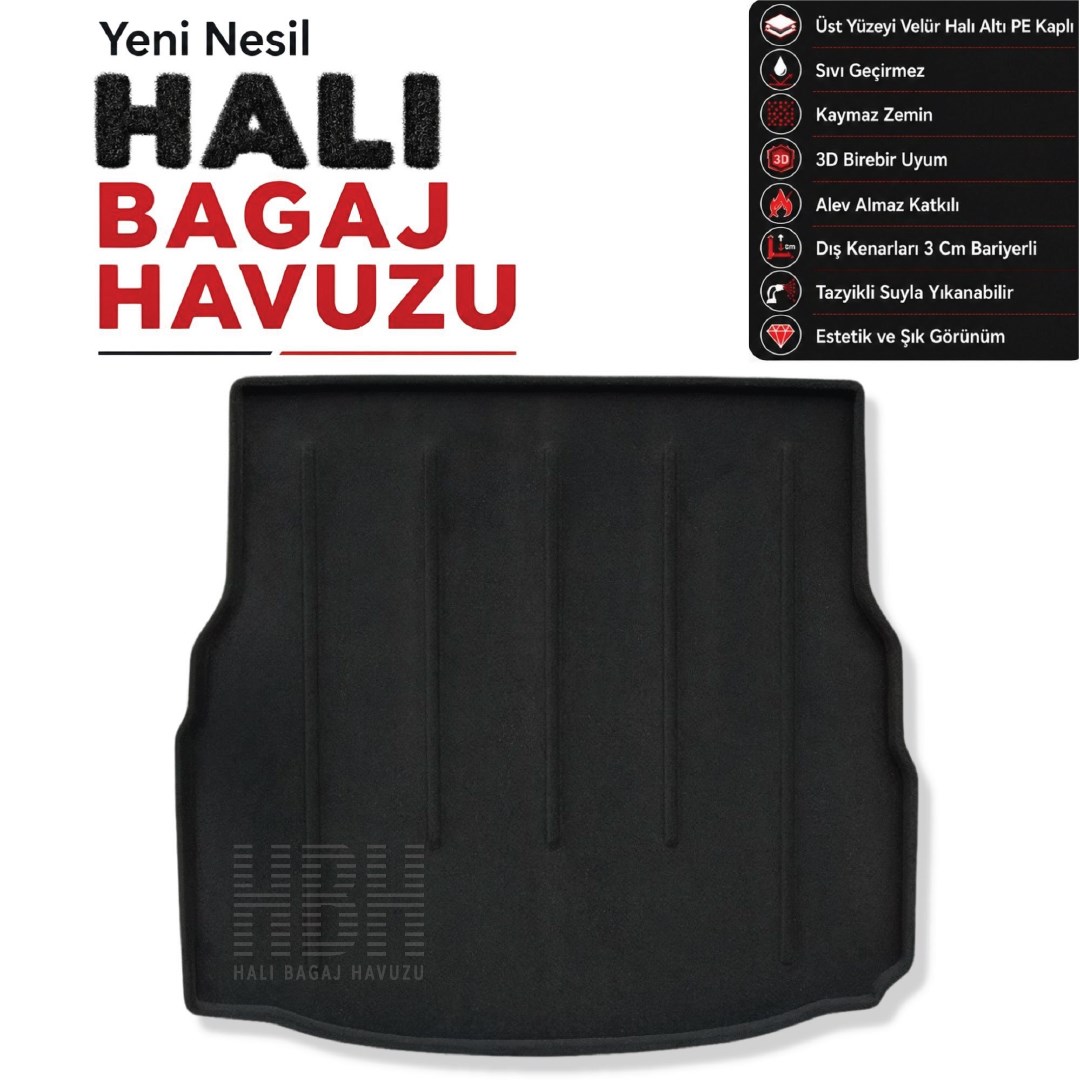 Mercedes E Coupe Halı Bagaj Havuzu (2017-2023 Arası) (C238)