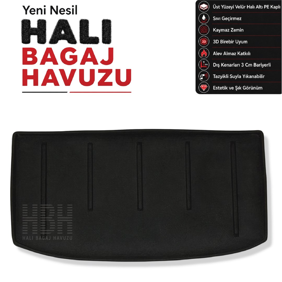 Opel Adam Halı Bagaj Havuzu (2012-2019 Arası)