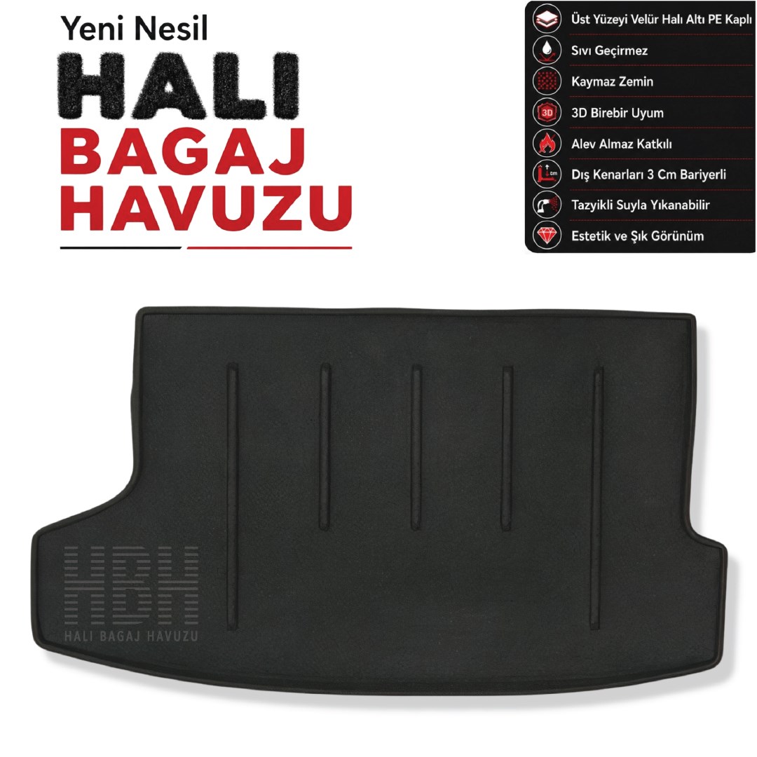 Nissan Juke Halı Bagaj Havuzu (2015-2021 Arası)
