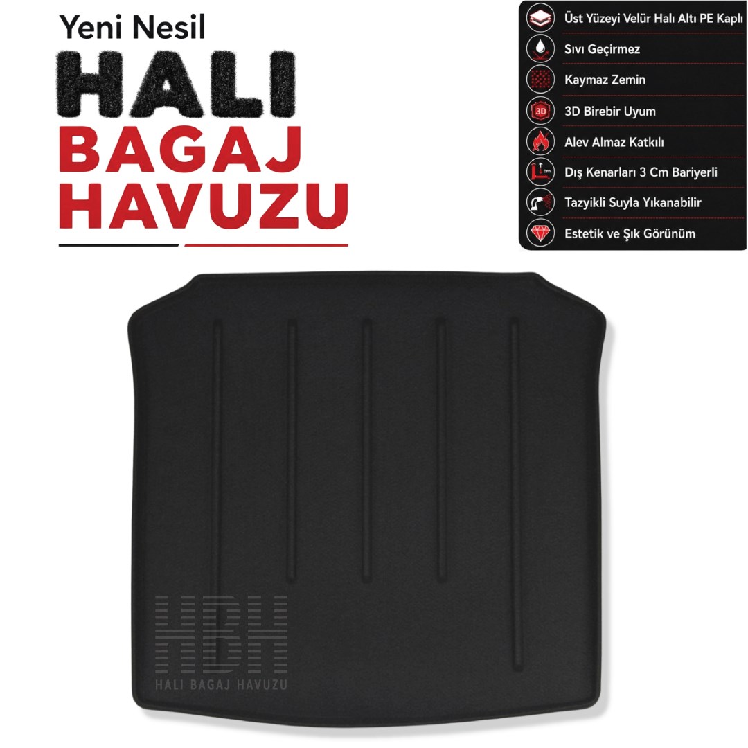 Seat ibiza ST Halı Bagaj Havuzu (2010-2017)