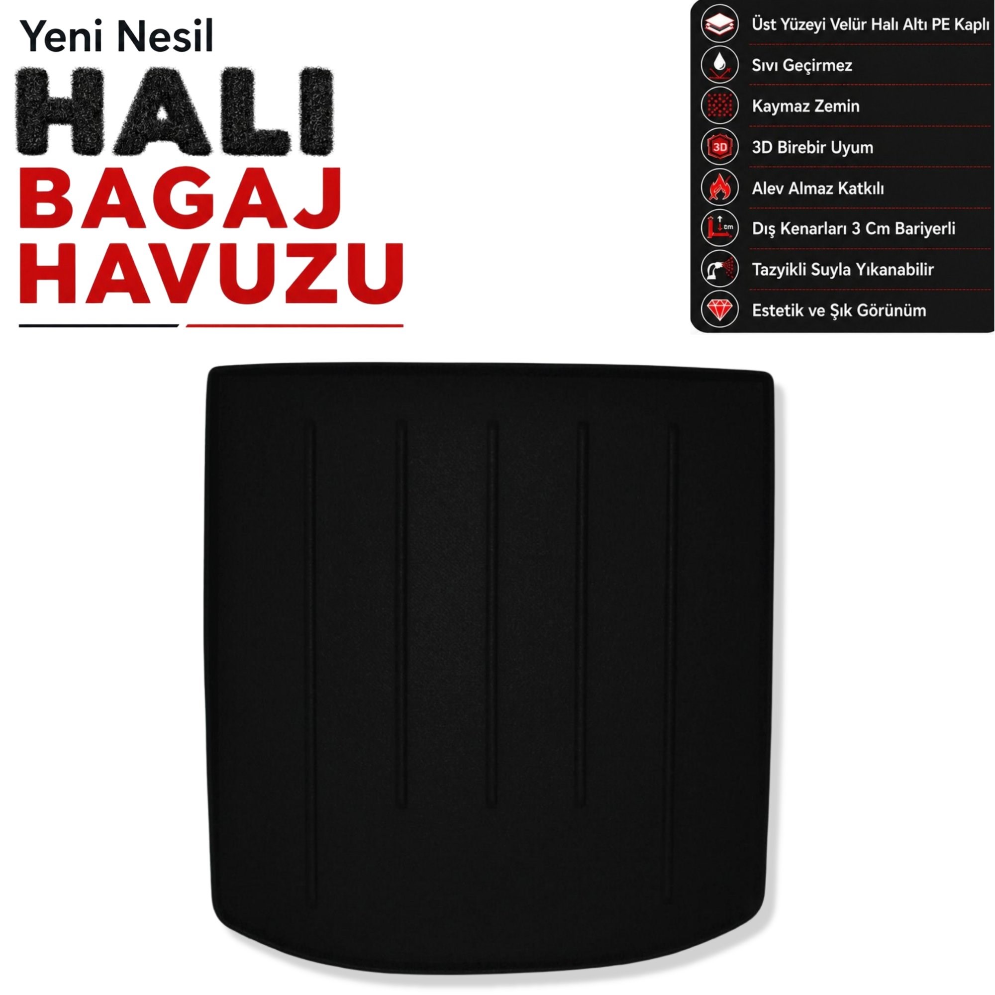 Audi A4 Halı Bagaj Havuzu (2015 - 2019 Arası)