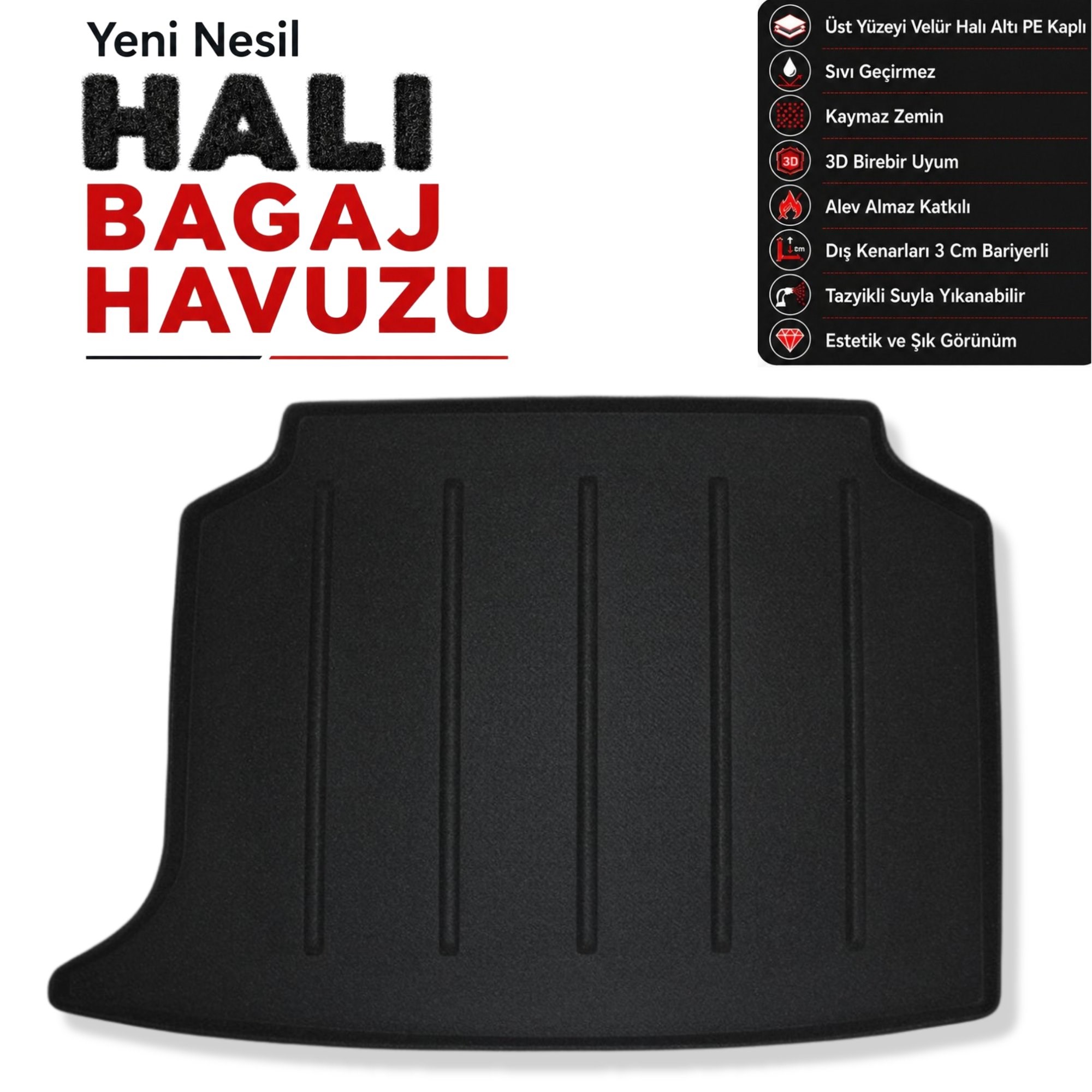 MG4 Comfort Halı Bagaj Havuzu (2022 ve Sonrası) 