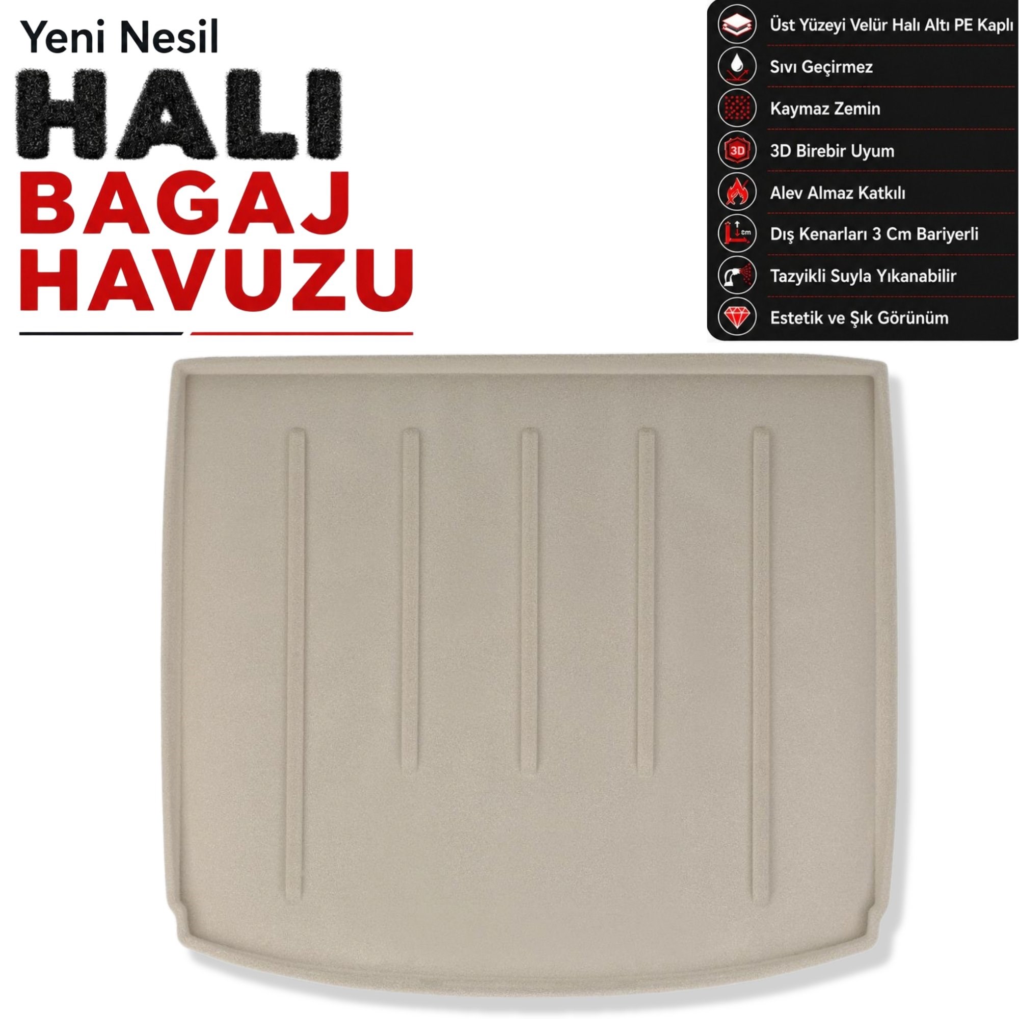Land Rover Freelander 2 Halı Bagaj Havuzu (2007-2013 Arası)