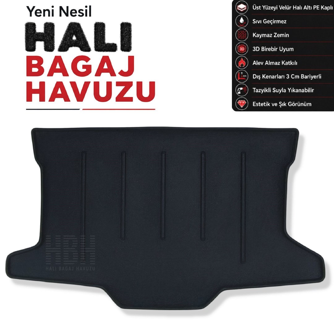 Suzuki Baleno Halı Bagaj Havuzu (2015-2019 Arası)