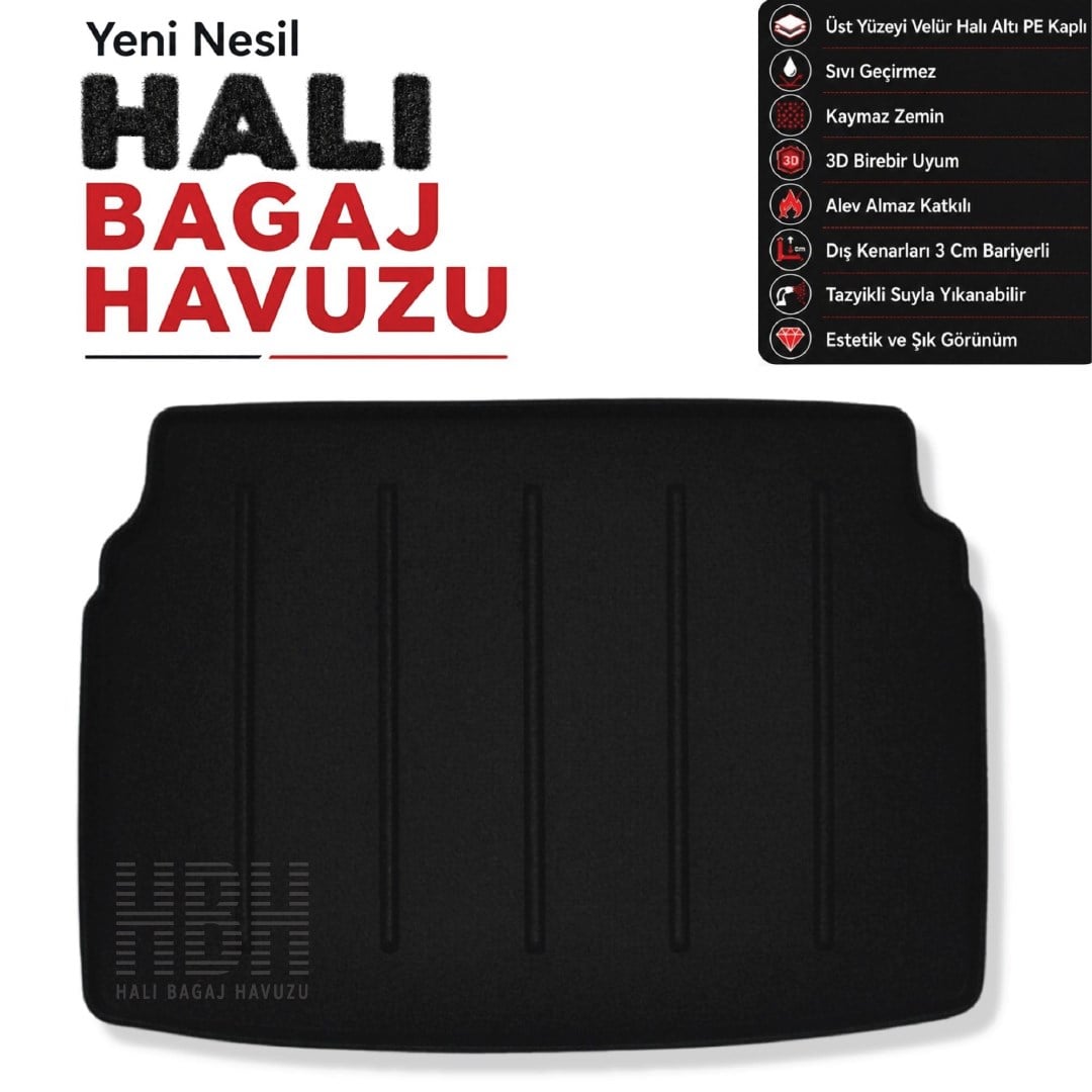 Opel Astra Elektrikli Halı Bagaj Havuzu (2023 ve Sonrası)