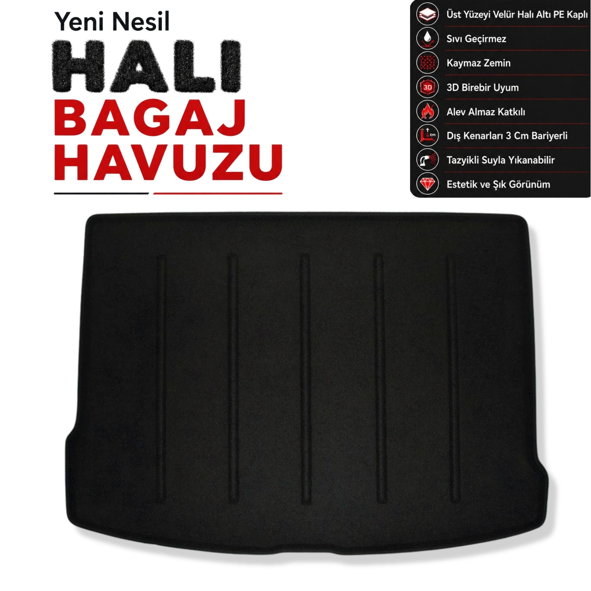 Mercedes EQA  Halı Bagaj Havuzu (2023 ve Sonrası) (H243)
