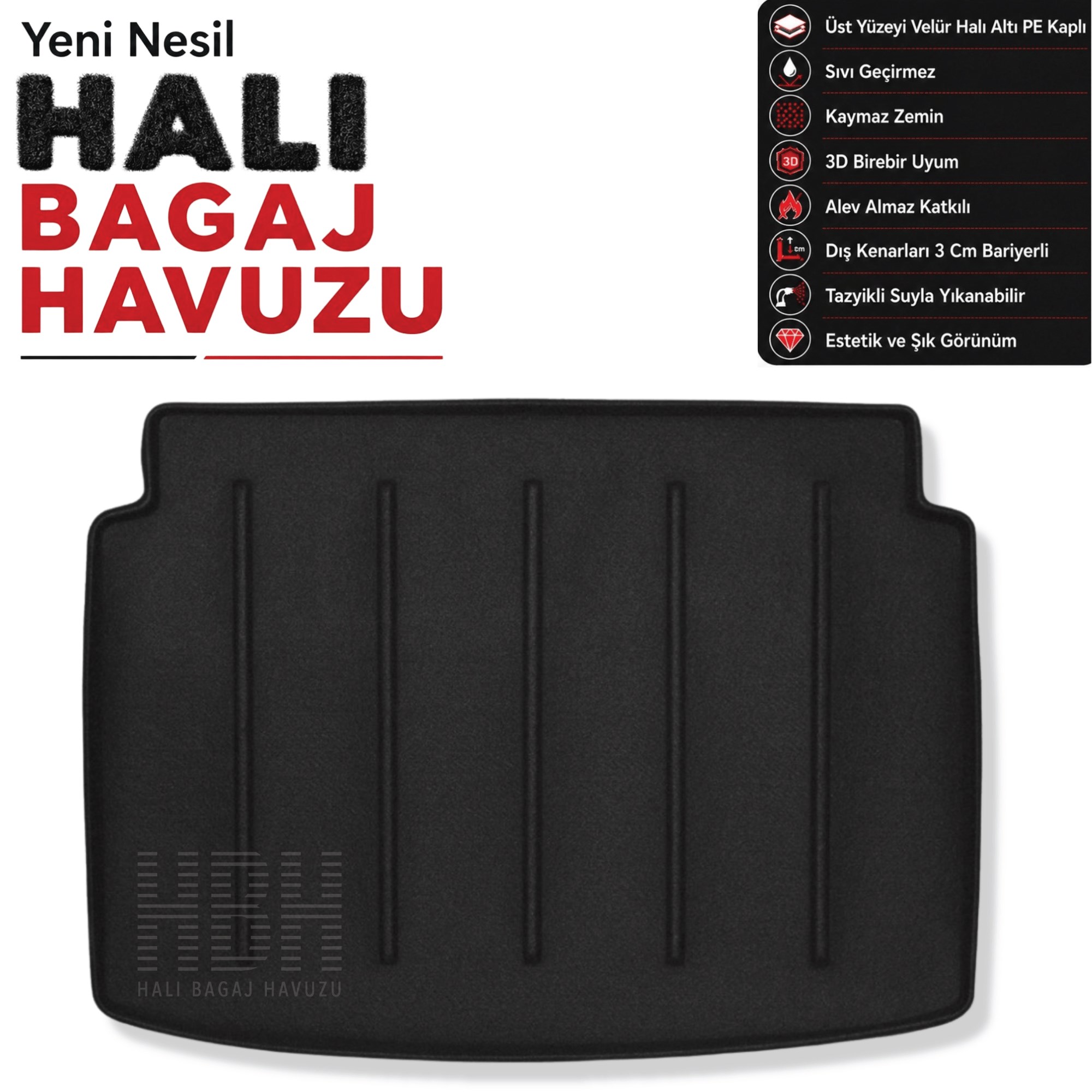 Hyundai Bayon Halı Bagaj Havuzu (2021 Sonrası)