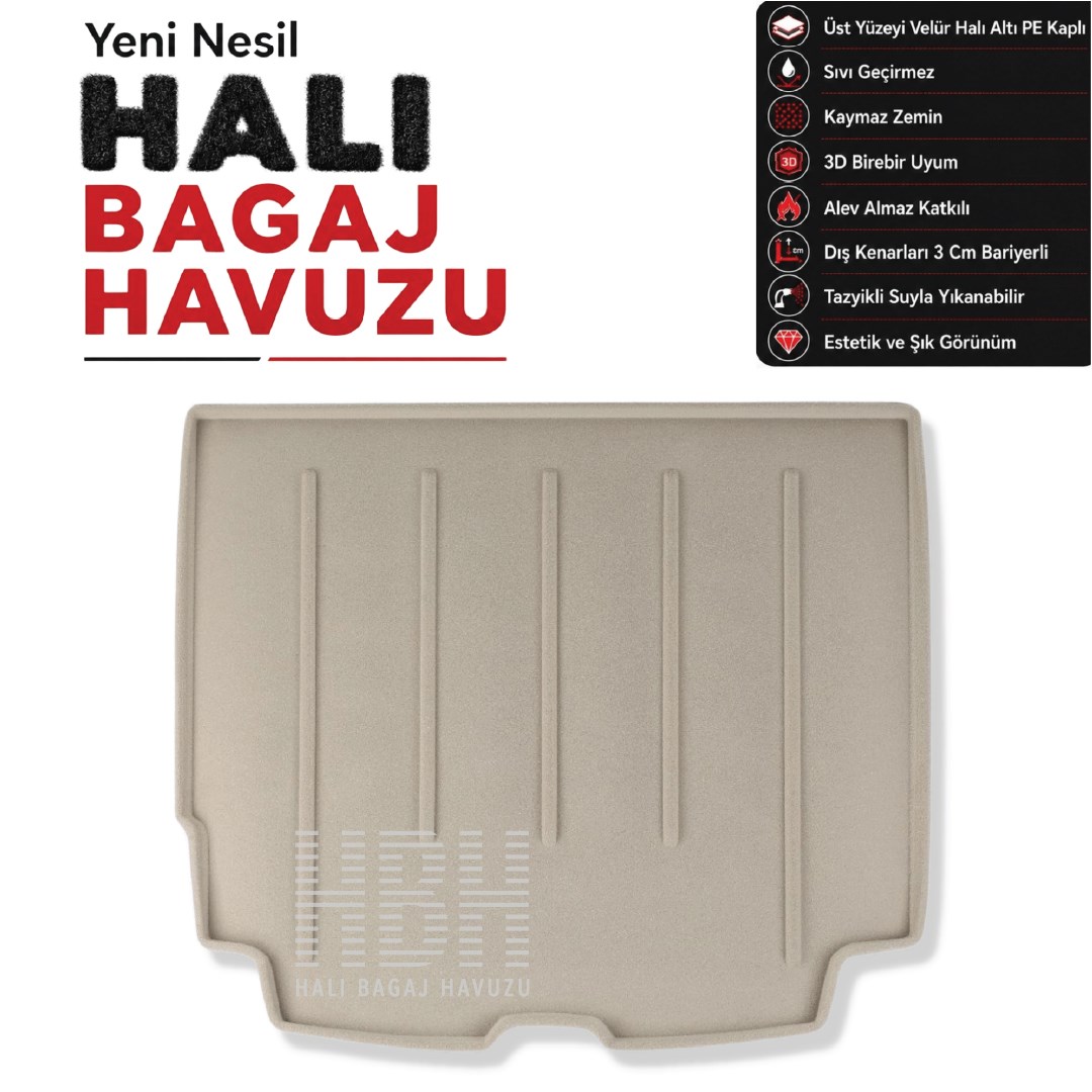 Volvo XC60 Halı Bagaj Havuzu (2017 Sonrası)