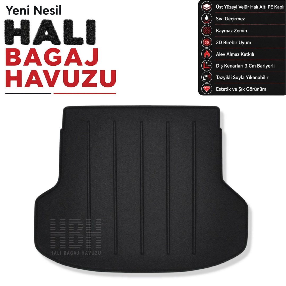 Kia Ceed Sportswagon Halı Bagaj Havuzu (2022 Sonrası)