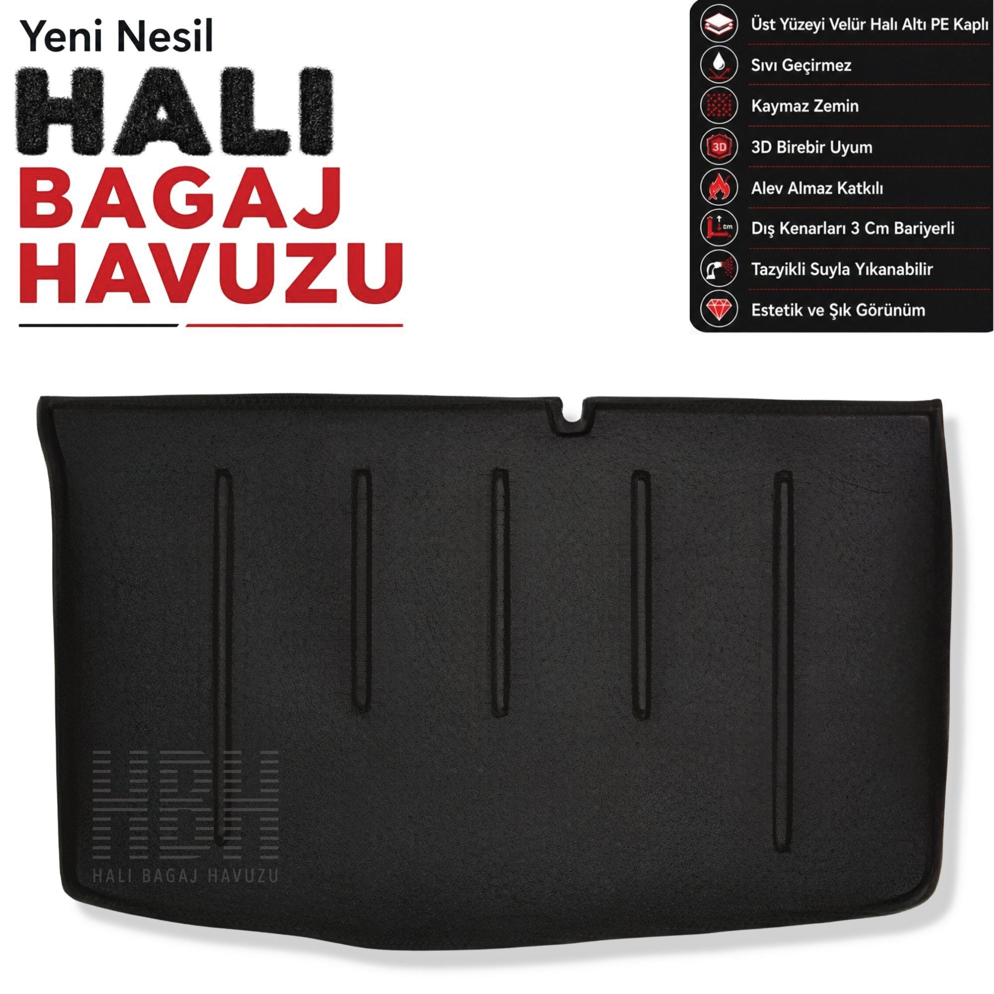 Hyundai i20 Halı Bagaj Havuzu (2009 - 2014 Arası)