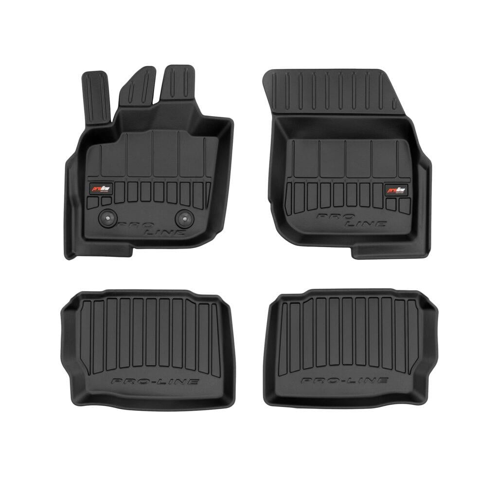 Ford Mondeo V Klips aralığı 24,5cm 2014-2022 Arası Uyumulu Havuzlu Paspas
