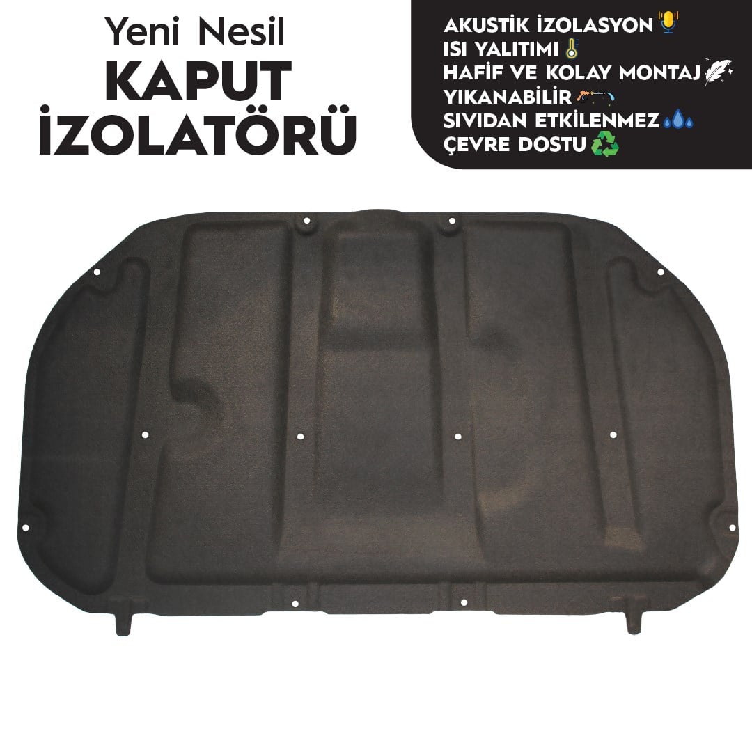 Toyota Hilux Kaput İzolatörü 2016 ve Sonrası