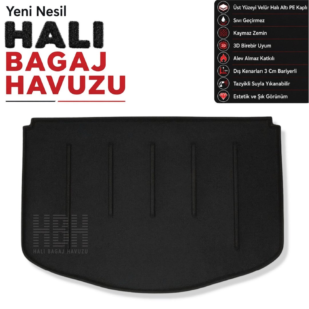 Kia Soul Halı Bagaj Havuzu (2014-2025 Arası)