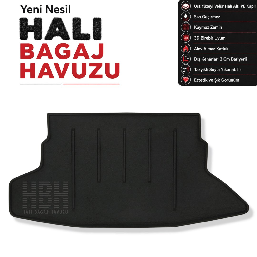 Nissan Juke F15 Halı Bagaj Havuzu (2011-2015 Arası)