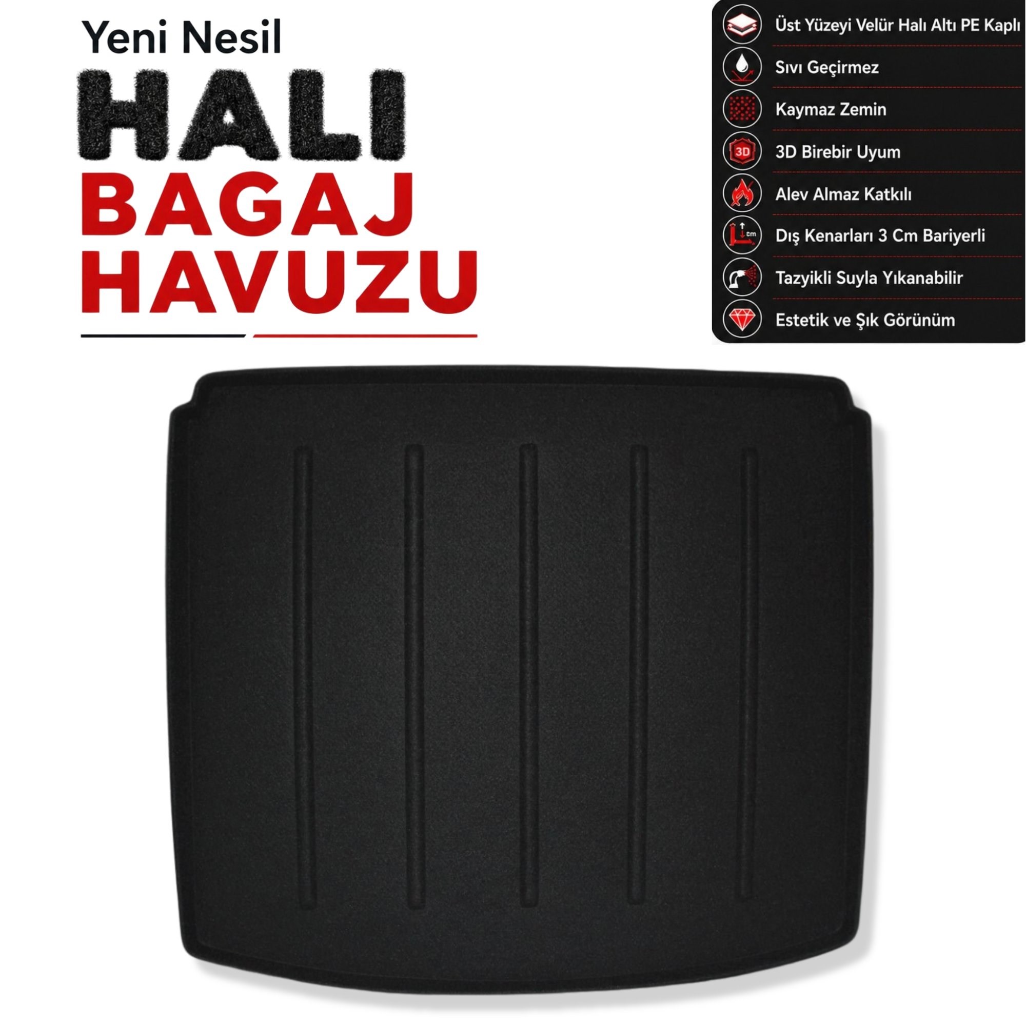 MG ZS Ev Halı Bagaj Havuzu (2018-2024 Arası)