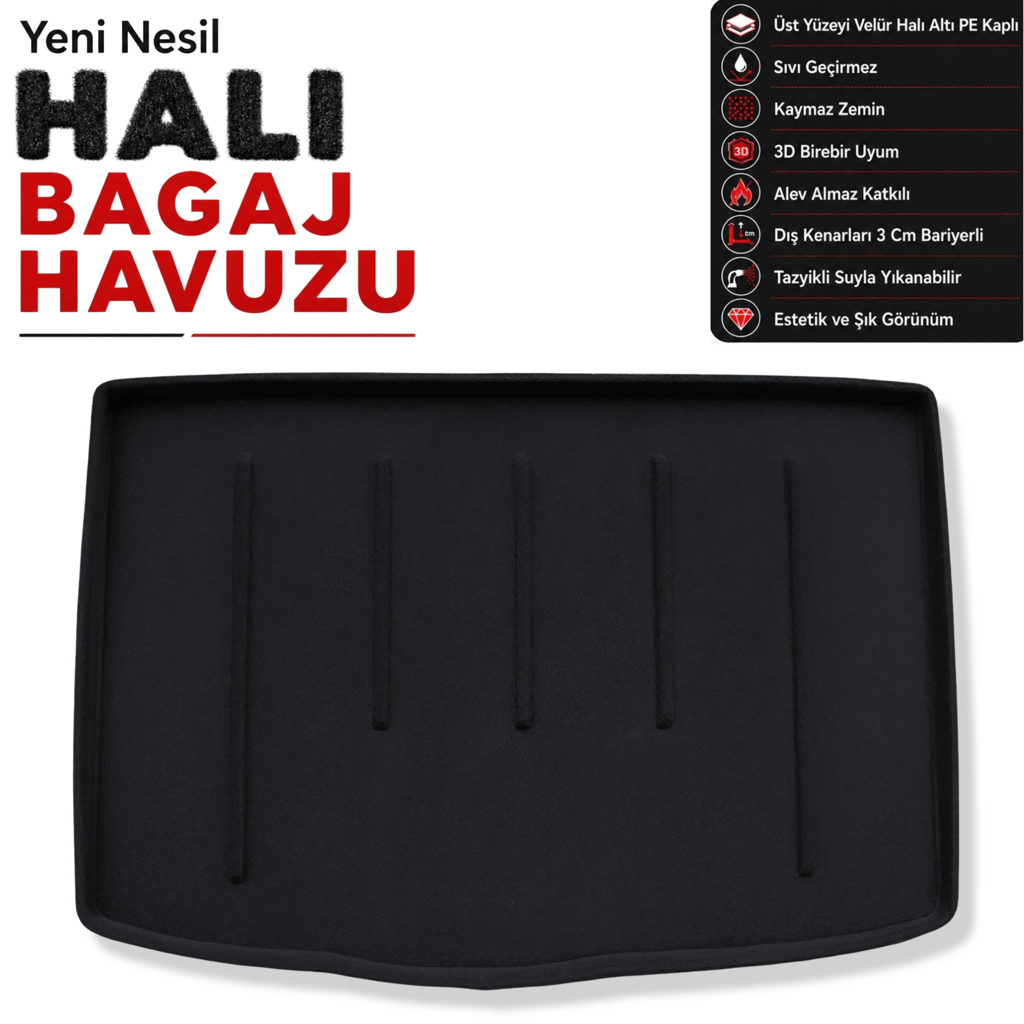 Kia Stonic Halı Bagaj Havuzu (2018-2024 Arası)