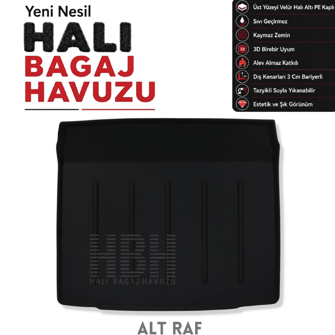 Volkswagen T-Roc Halı Bagaj Havuzu (2026 ve Sonrası)