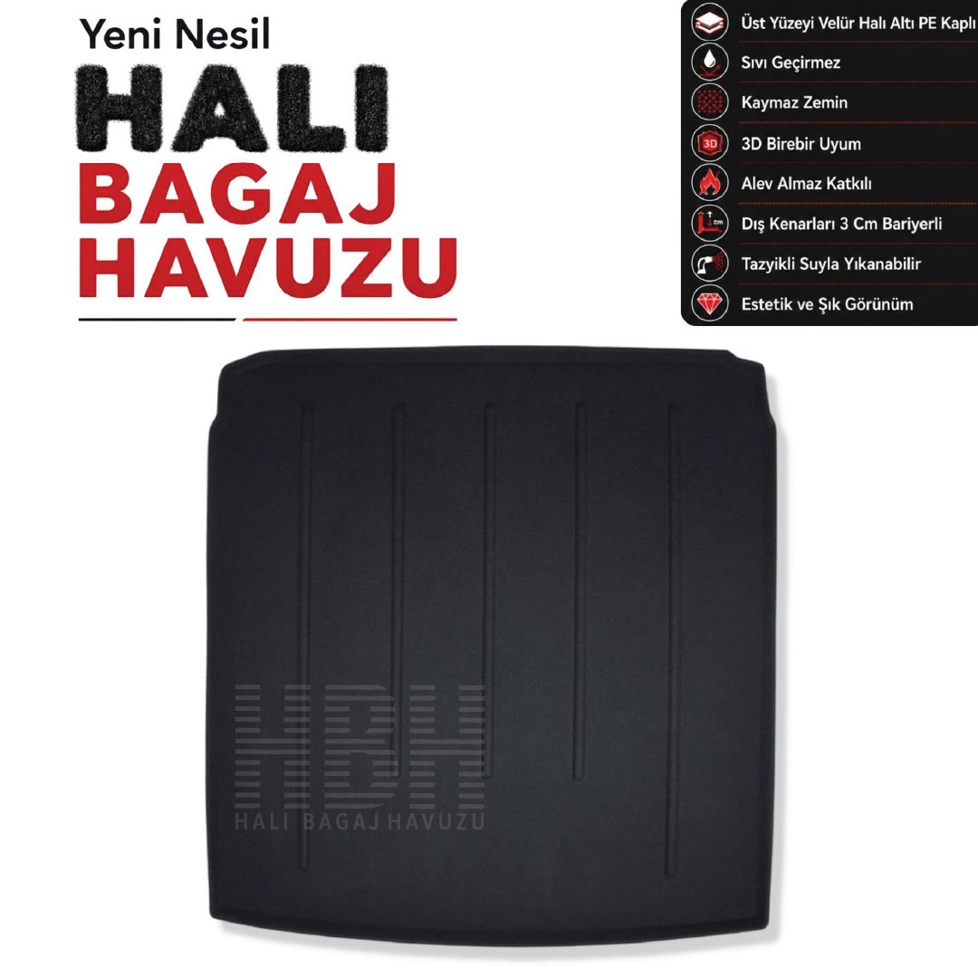 Vw CC Halı Bagaj Havuzu (2012-2016 Arası)