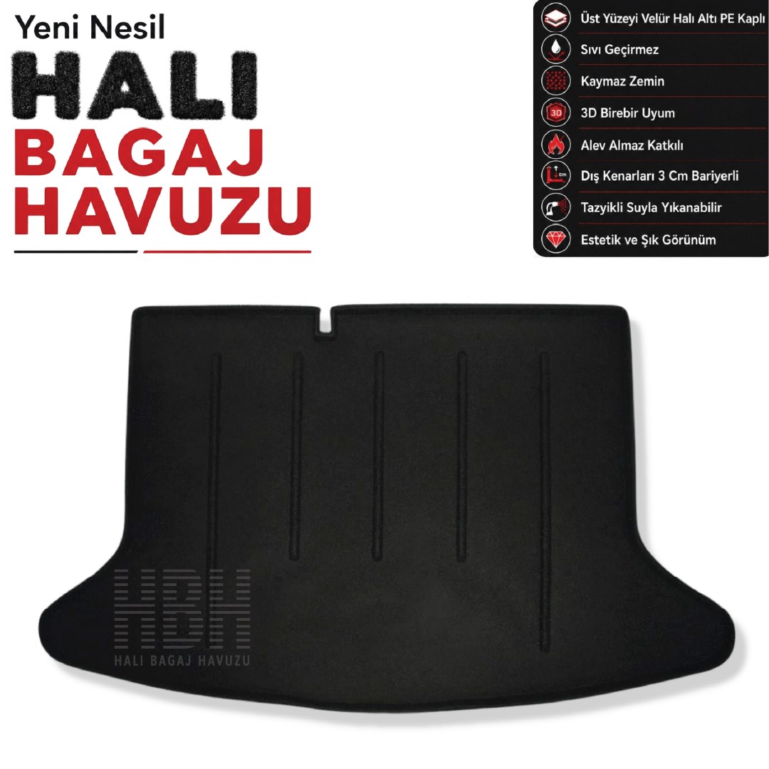 Kia Niro Halı Bagaj Havuzu (2017-2022 Arası)