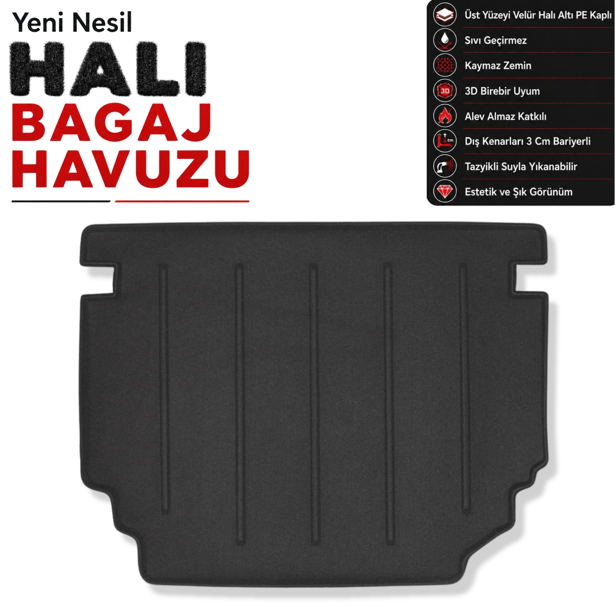 Land Rover Defender Halı Bagaj Havuzu (2020 Sonrası)