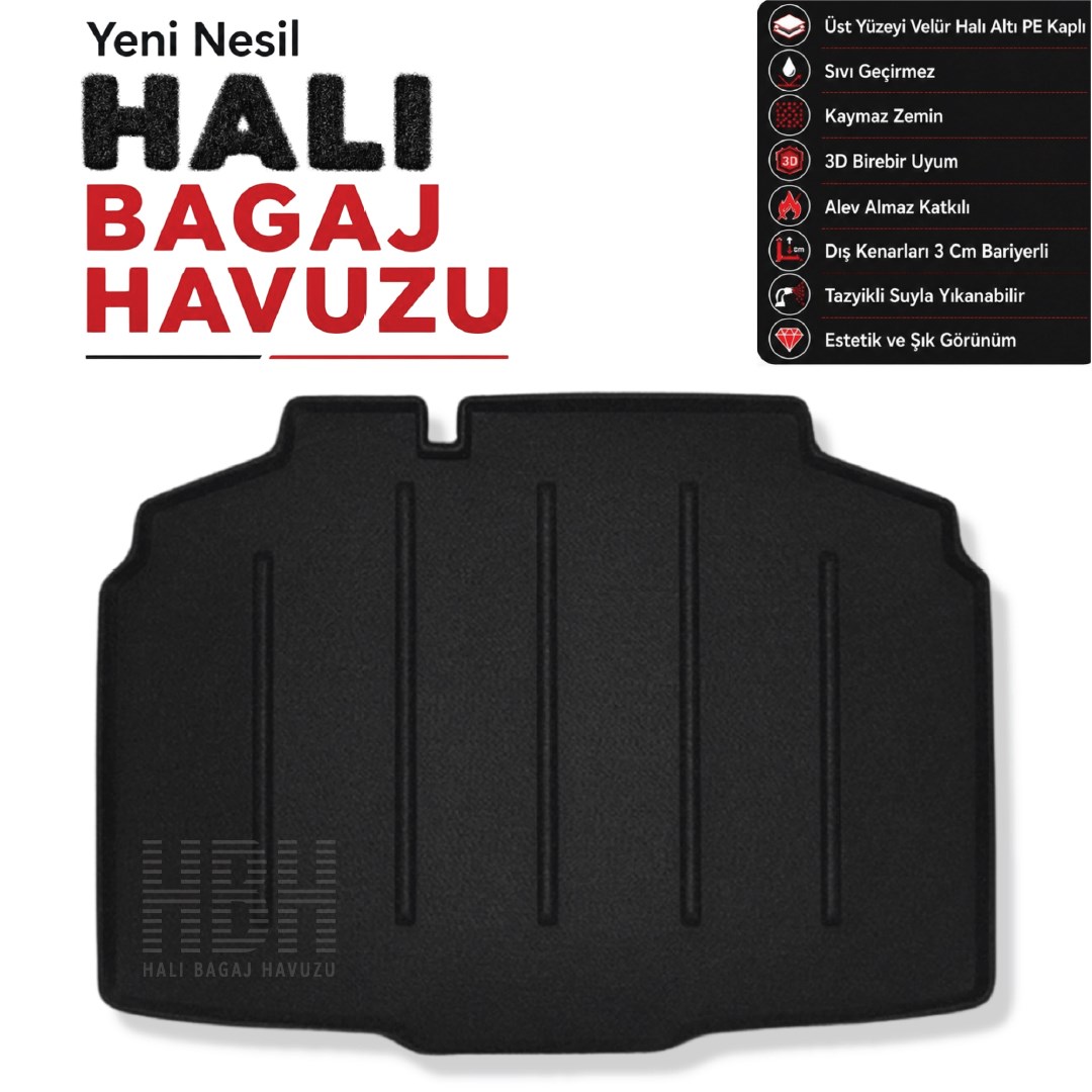 Skoda Fabia Halı Bagaj Havuzu (2020 Sonrası)