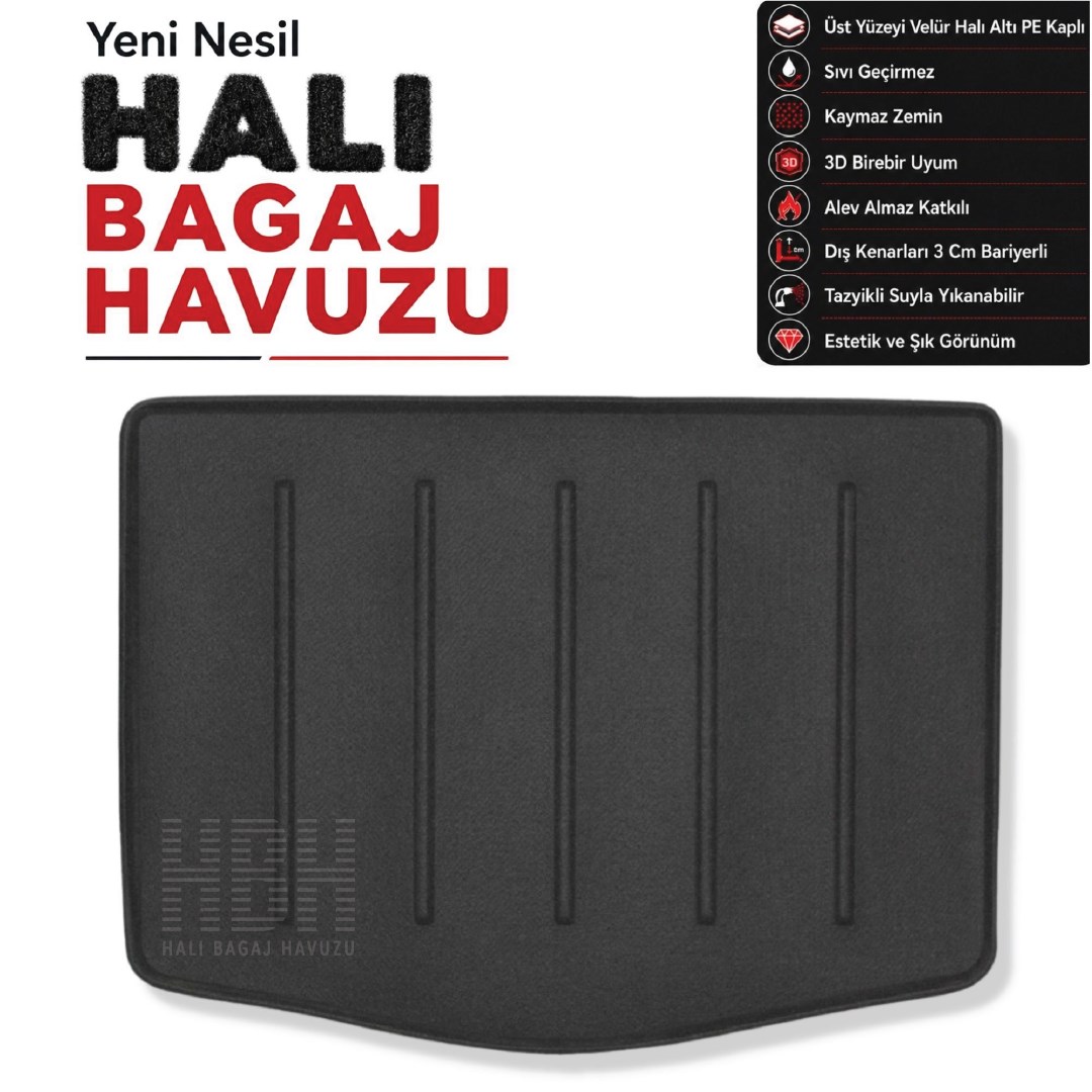 Nissan Juke Halı Bagaj Havuzu (2021 Sonrası)