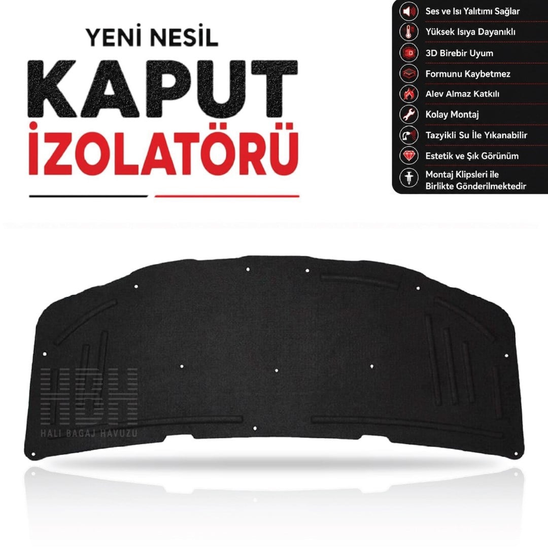 Mercedes A Serisi Sedan W177 Kaput İzolatörü (2019 Sonrası)