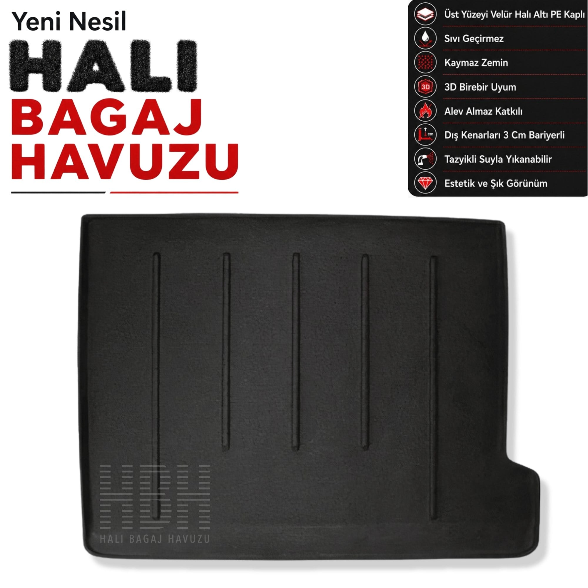 Citroen DS 5 Halı Bagaj Havuzu (2011-2015 Arası)