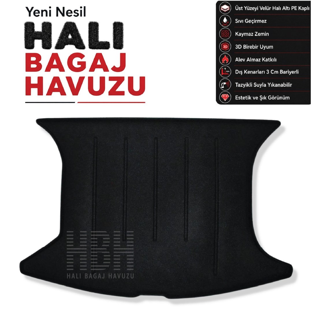 Toyota Verso Halı Bagaj Havuzu (2009-2018 Arası)