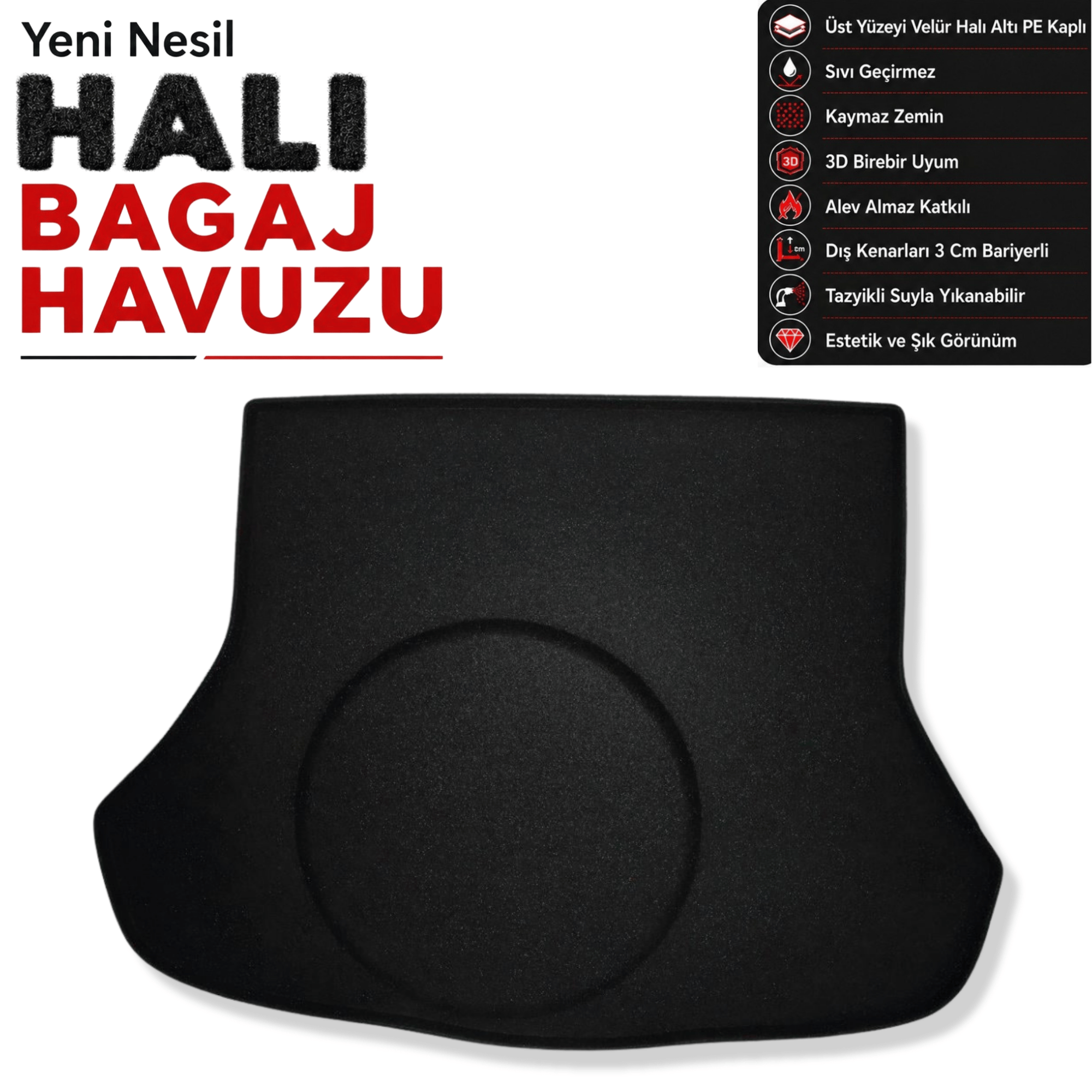 Kia Cerato Halı Bagaj Havuzu (2016-2022 Arası)
