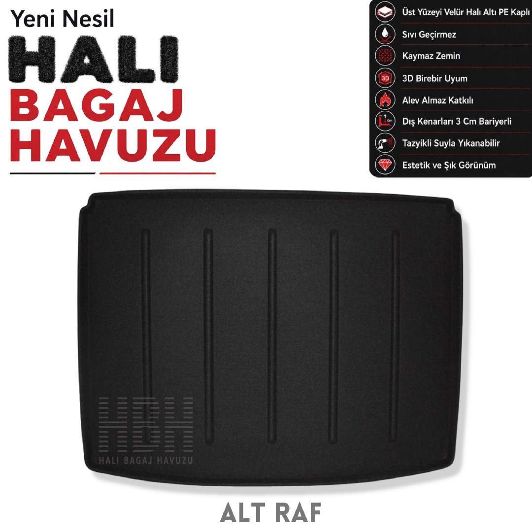 Kia EV3 Halı Bagaj Havuzu (2024 ve Sonrası)