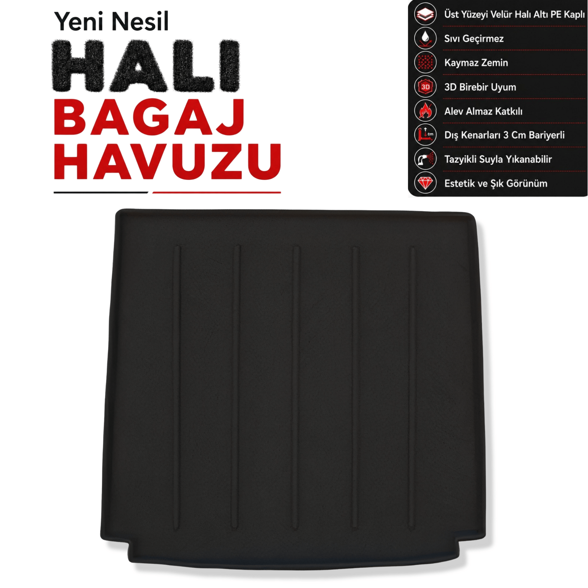 Mercedes CLA Halı Bagaj Havuzu (2019-2025 Arası) (C118)