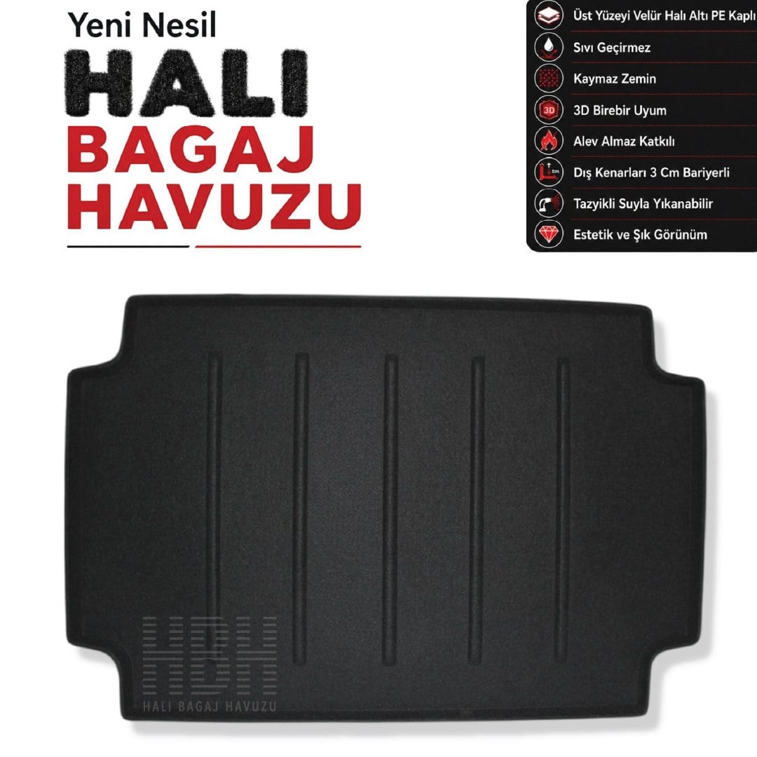 Mercedes G serisi Halı Bagaj Havuzu (2018 ve Sonrası) (W463)