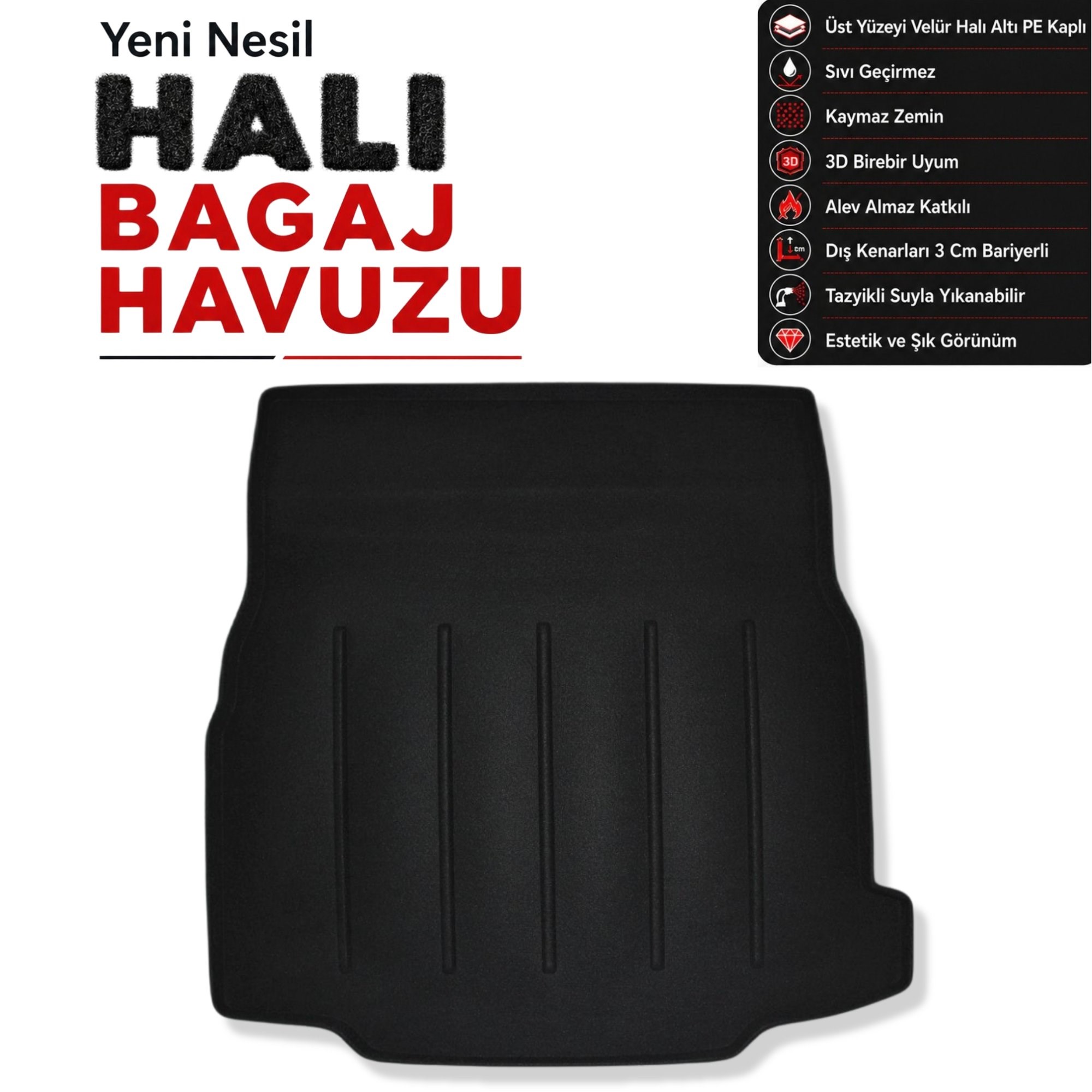 Mercedes CLS Halı Bagaj Havuzu (2023 Sonrası) (C257)