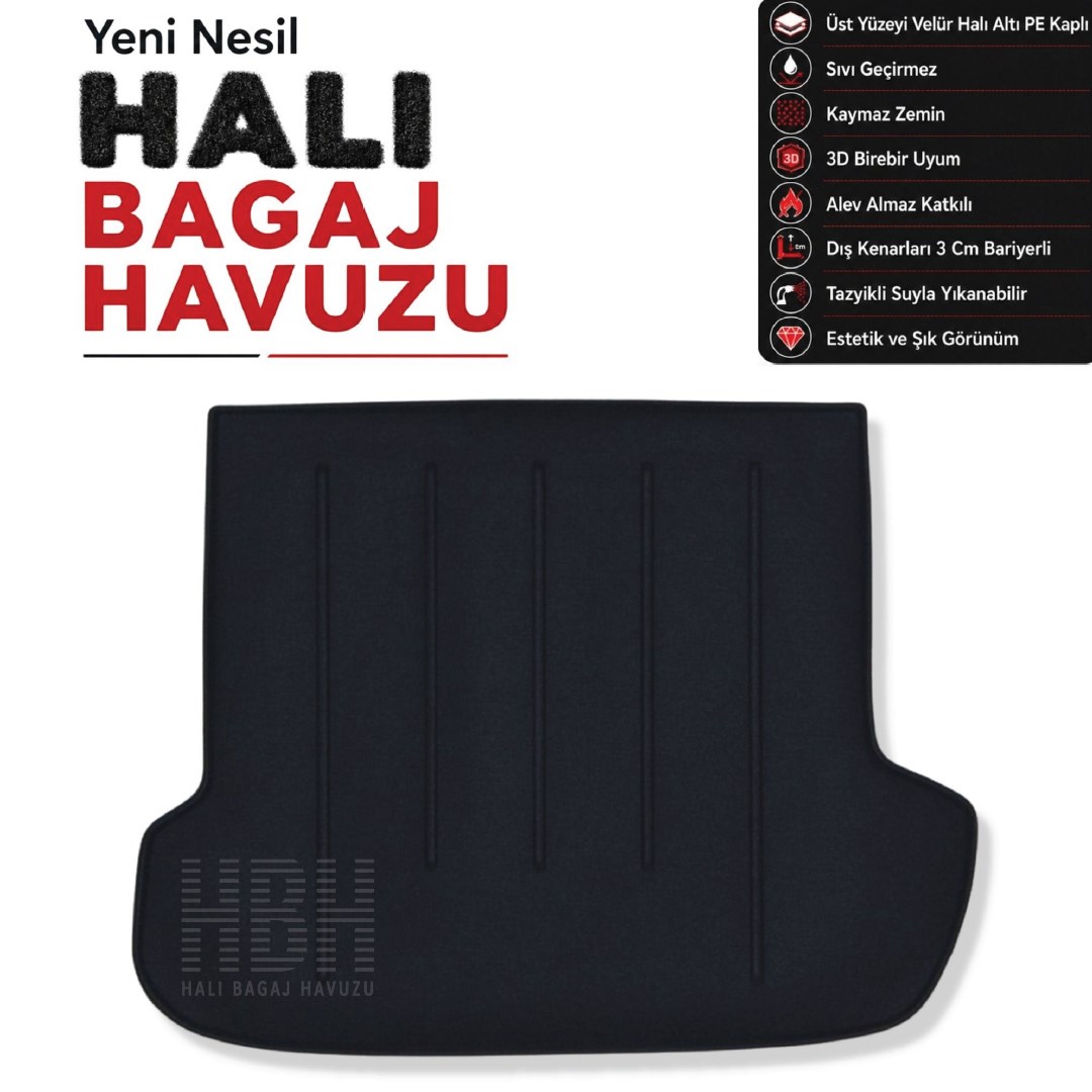 Subaru Outback Halı Bagaj Havuzu (2014-2019 Arası)