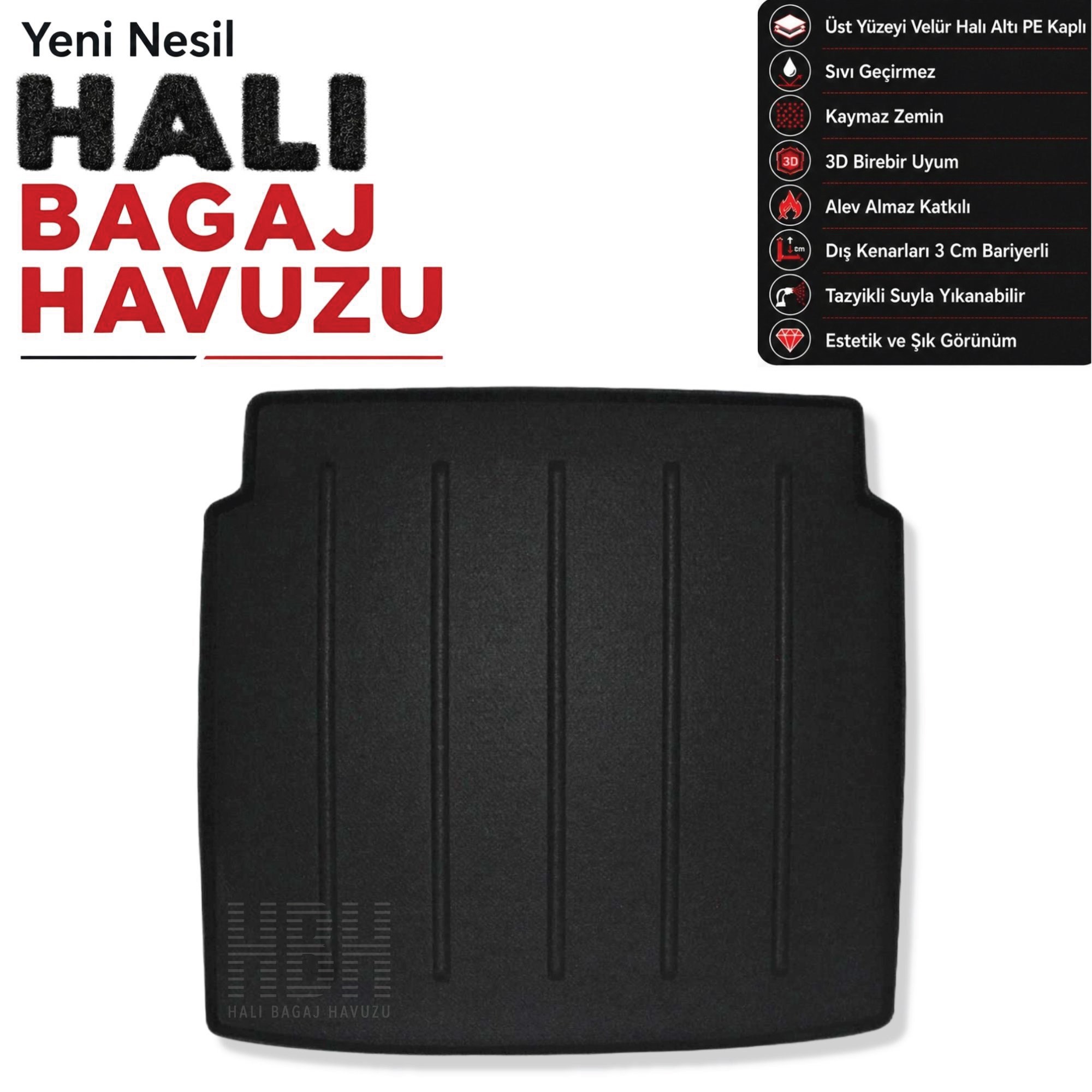 JAECOO 4x2 Halı Bagaj Havuzu (2024 ve Sonrası)