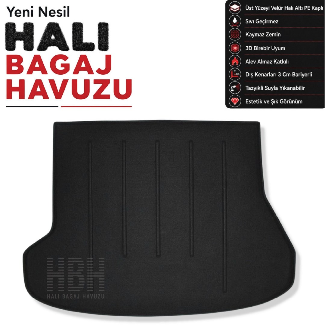 Kia Ceed Sportywagon Halı Bagaj Havuzu (2013 - 2022 arası)