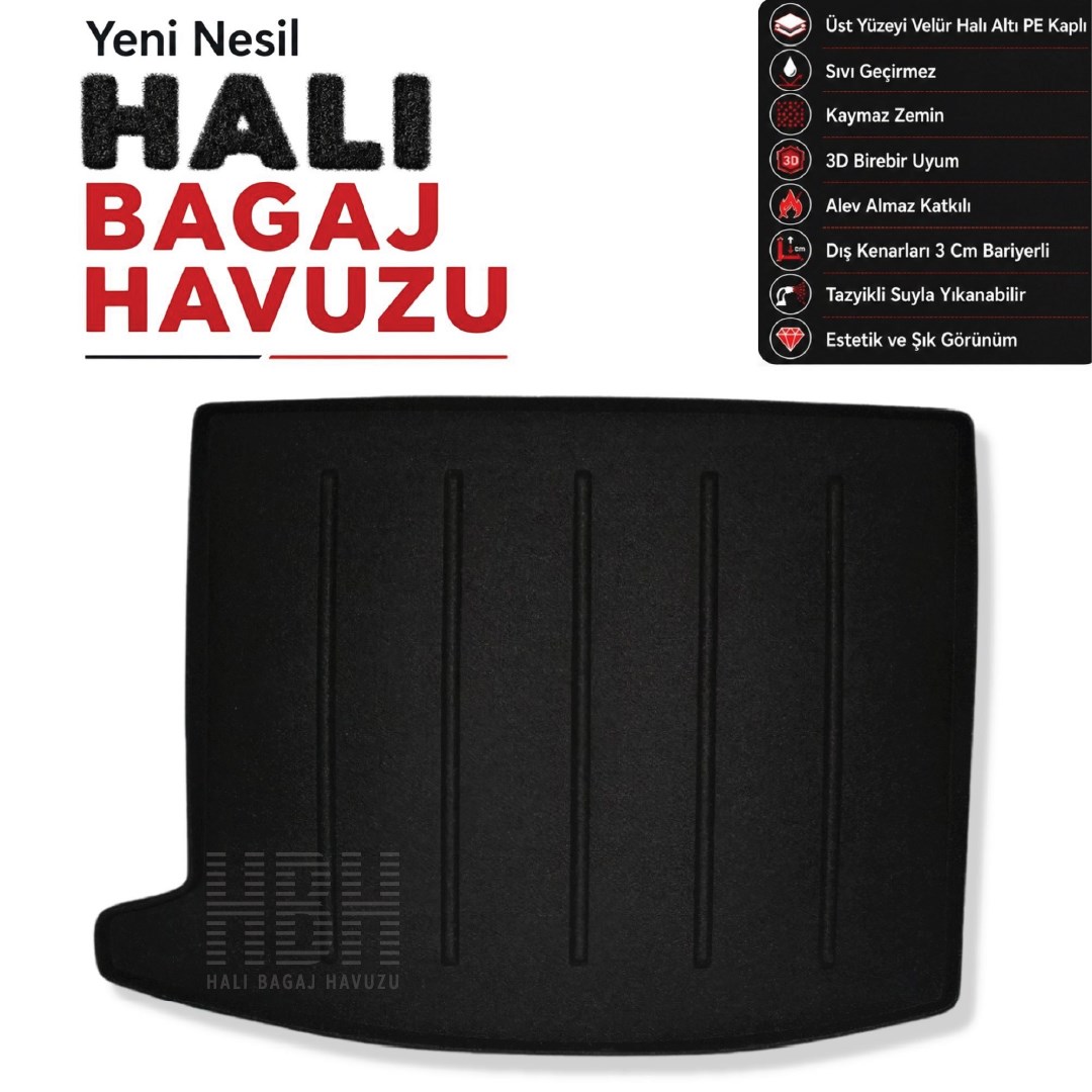 MG Hs Benzinli Halı Bagaj Havuzu (2018-2023 Arası) 