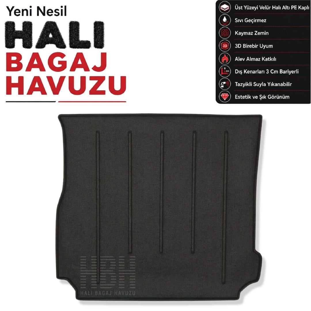 Land Rover Discovery 4 Halı Bagaj Havuzu (2009 - 2016 Arası)