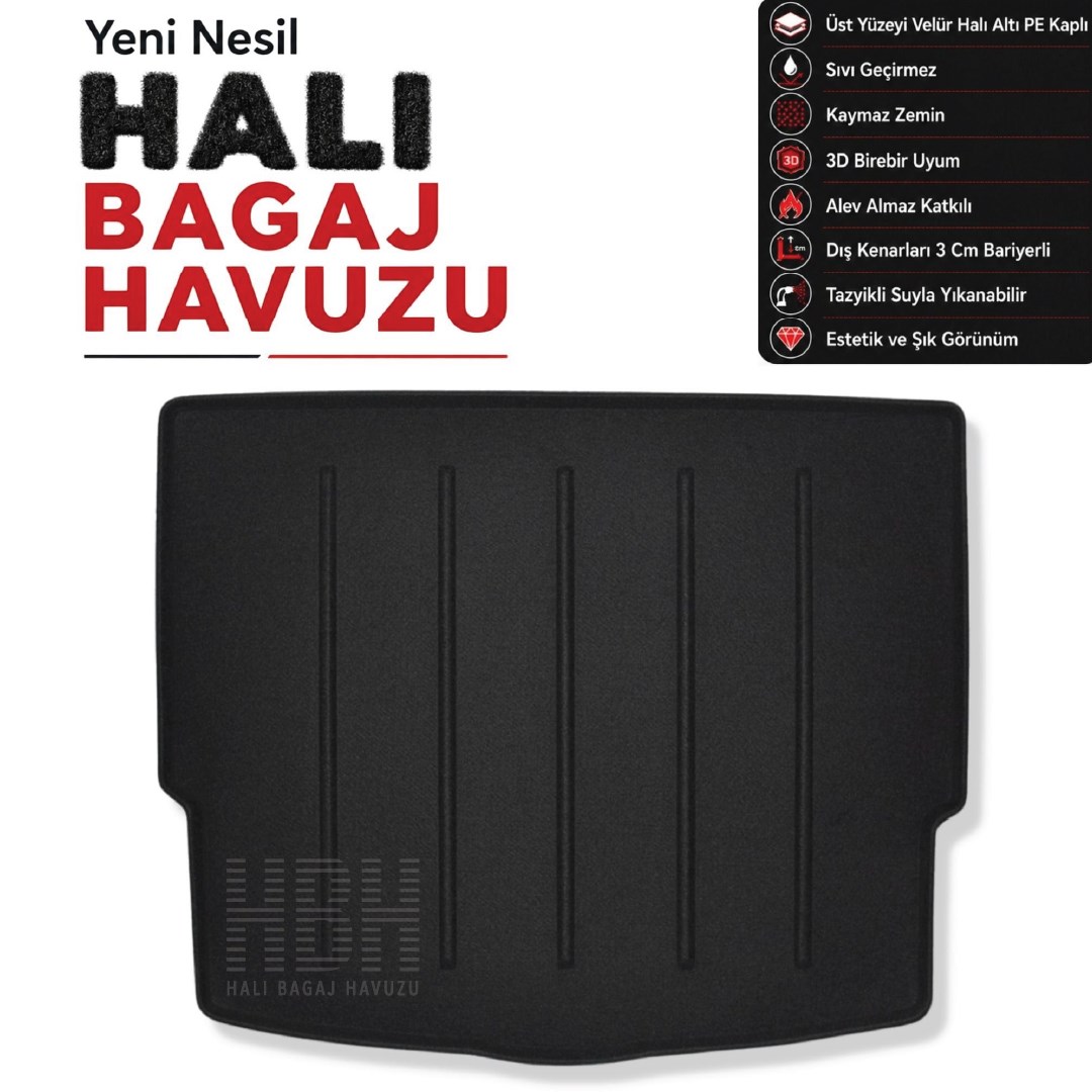 Nissan X-Trail Halı Bagaj Havuzu (2022 Sonrası)