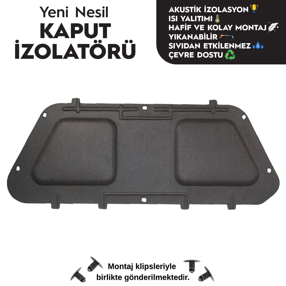 Fiat Doblo Panorama Halı Bagaj Havuzu (2010 - 2023 Arası)