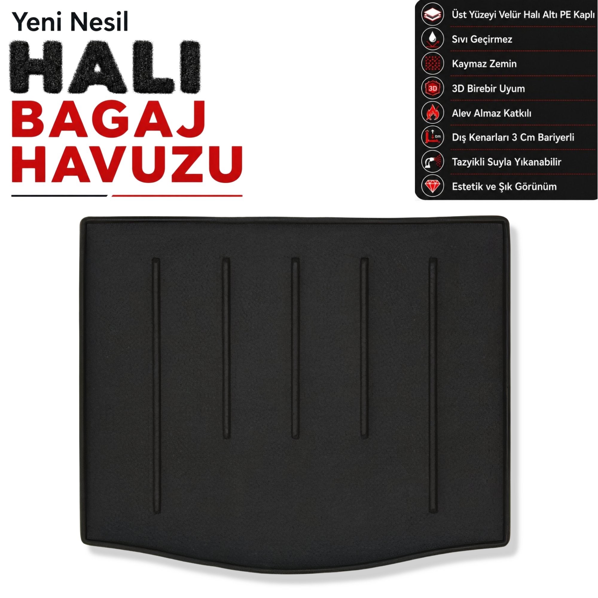 Ford Focus HB IV Hali Bagaj Havuzu (2014-2019 Arası)