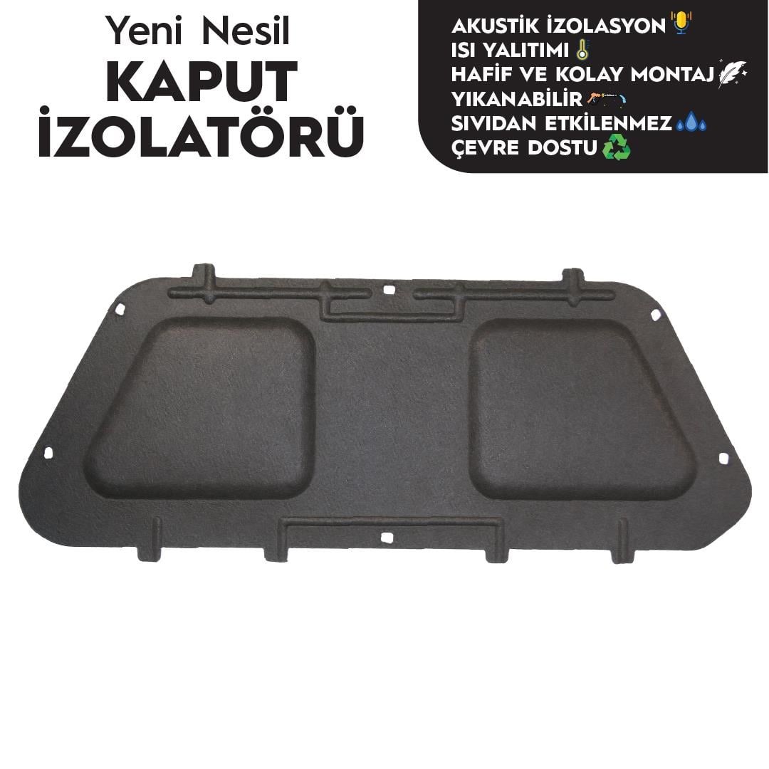 Fiat Doblo Panorama Halı Bagaj Havuzu (2010 - 2023 Arası)