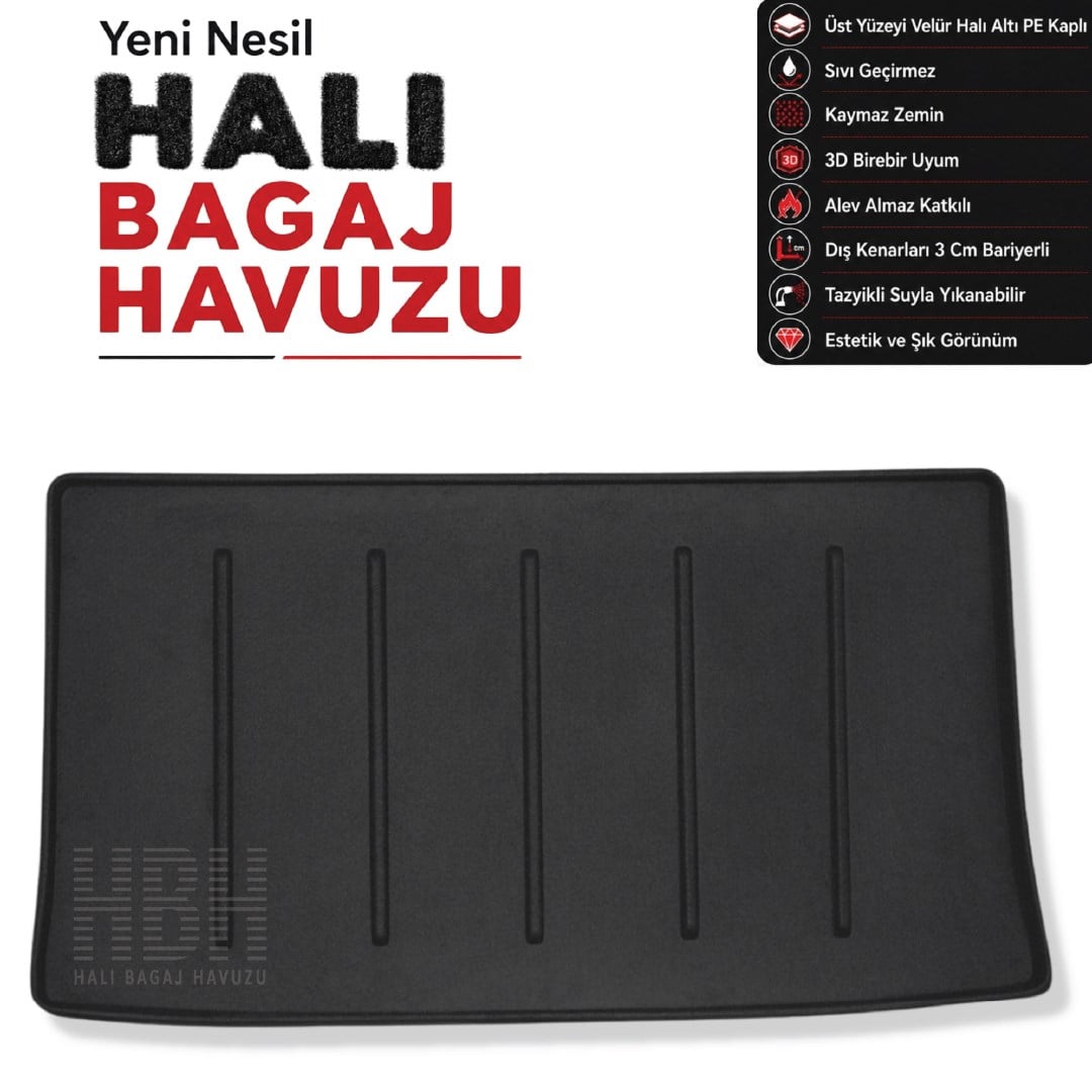 Mercedes Vito 114 Halı Bagaj Havuzu 2017 Sonrası