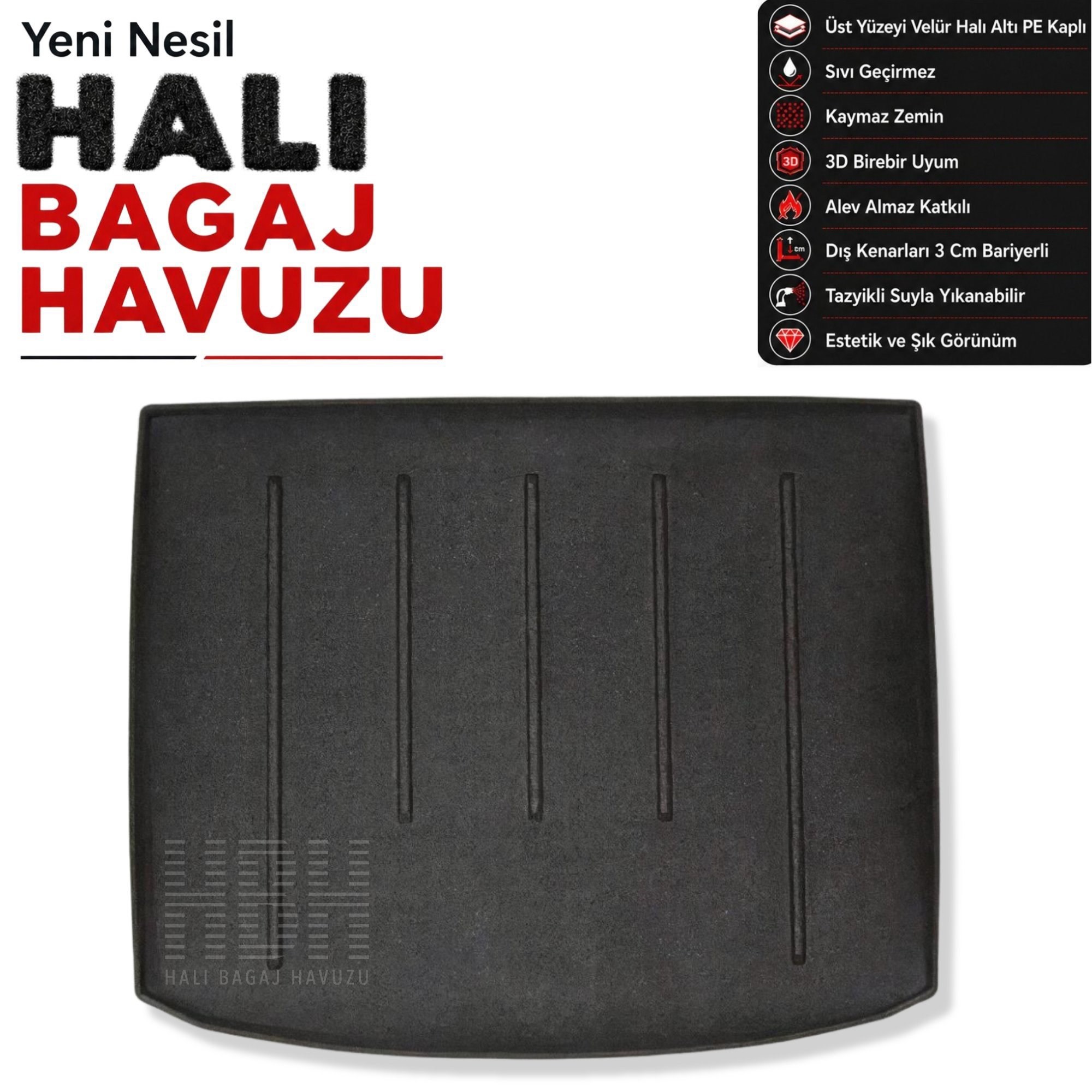 BMW 2 Active Tourer Halı Bagaj Havuzu F45 (2014-2024 Arası)