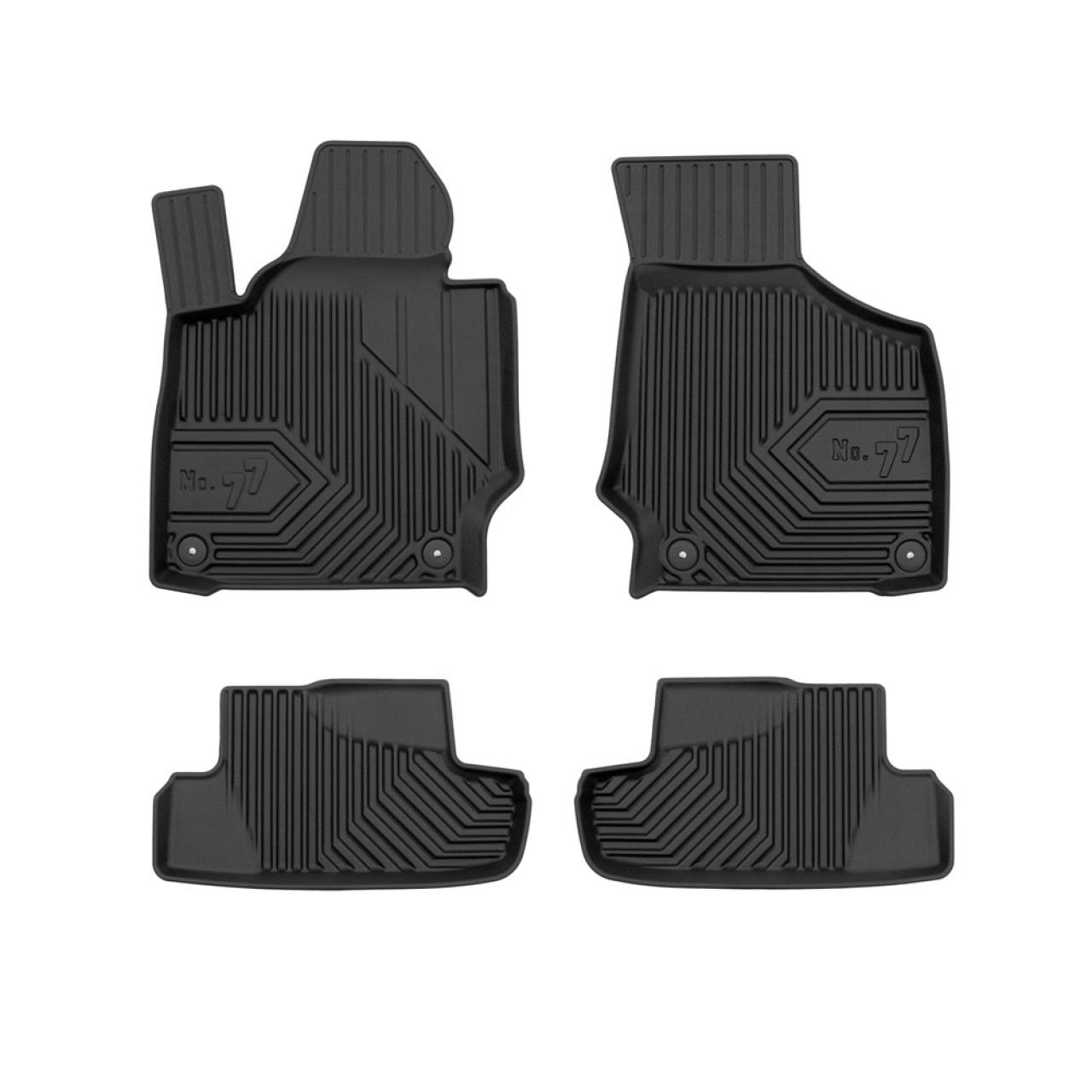 Audi TT II Tüm Kasa Tiplerine 2006-2014 Arası Uyumulu Havuzlu Paspas